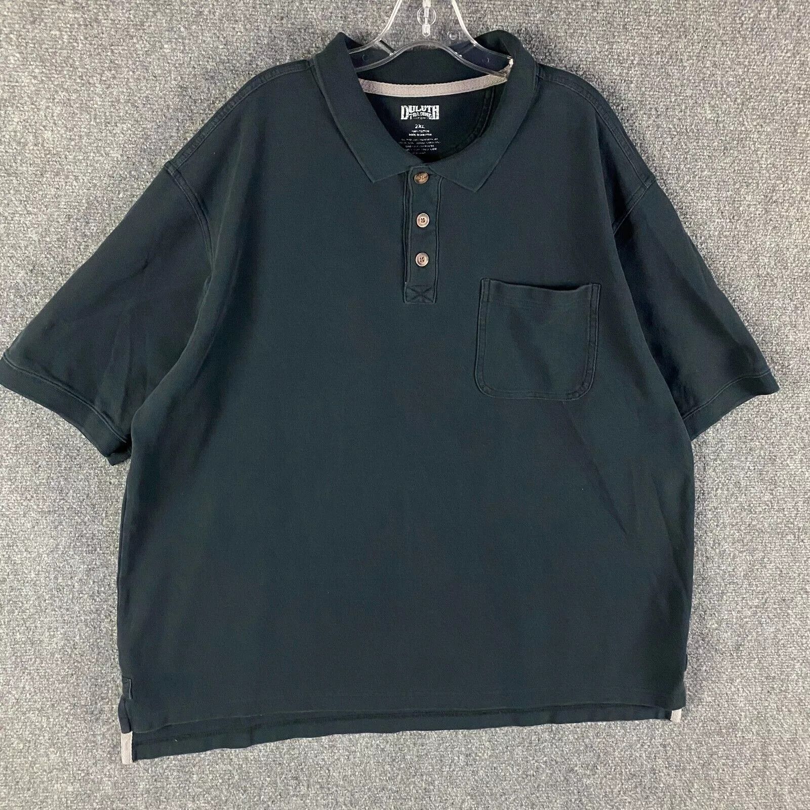 Duluth Trading Company Duluth Trading Polo Shirt Men's 2XL Cotton Distress Size US XXL / EU 58 / 5 - 1 Thumbnail
