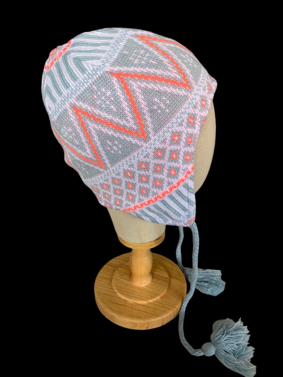 Columbia × Japanese Brand Columbia Outdoor Multicolour Rare Earflap Beanie Hats Size ONE SIZE - 9 Thumbnail