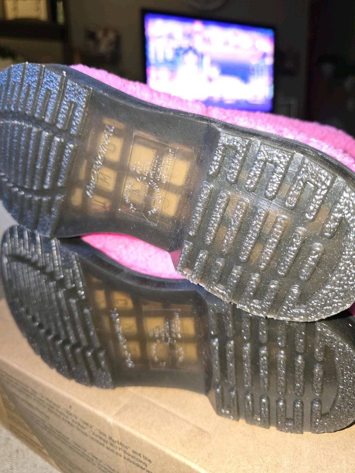 Dr. Martens Dr Martens 1460 Pascal Faux Shearling Pink Lux Boots Size US 6 / IT 36 - 8 Thumbnail
