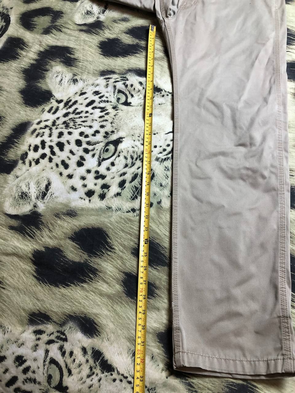 VINTAGE CARHARTT WASHED BEIGE REGULAR PANTS