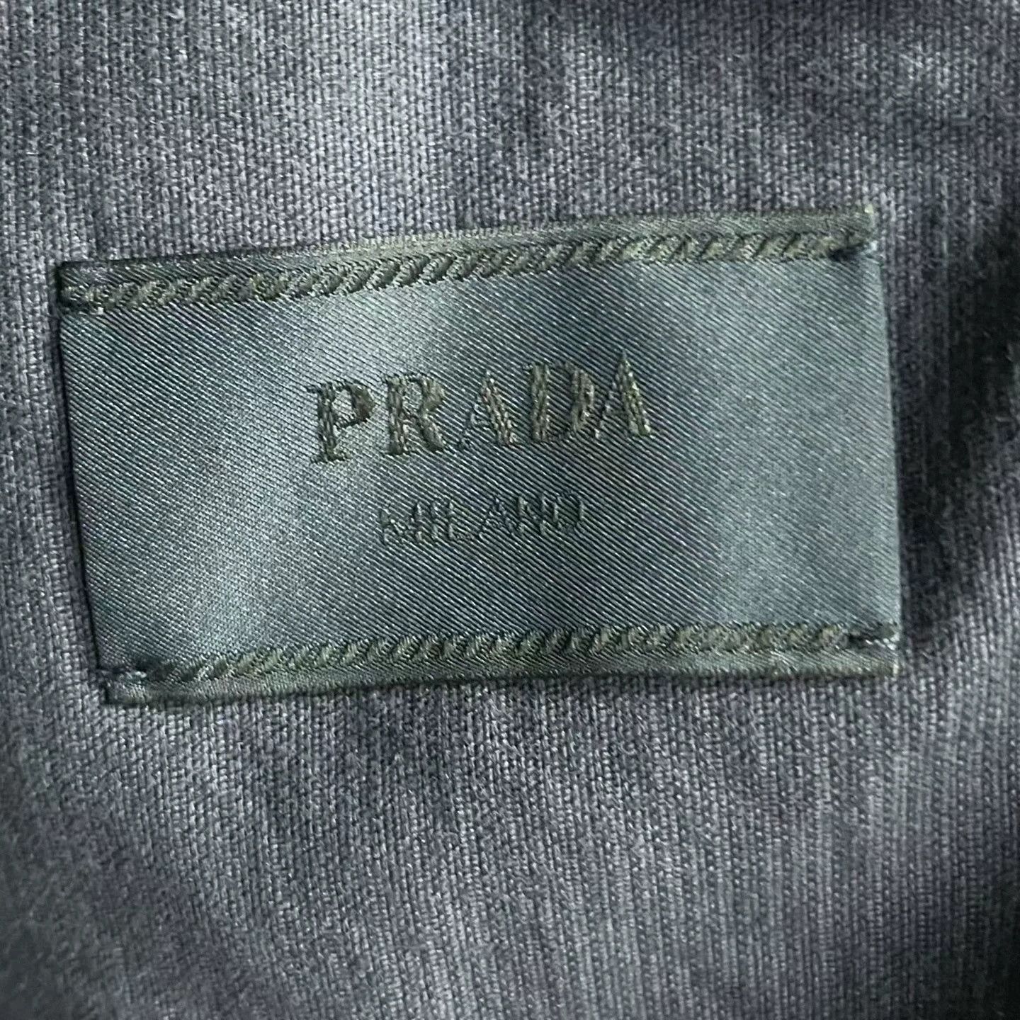 Prada Prada Dark Blue Washed Vintage Jacket Size US L / EU 52-54 / 3 - 2 Thumbnail