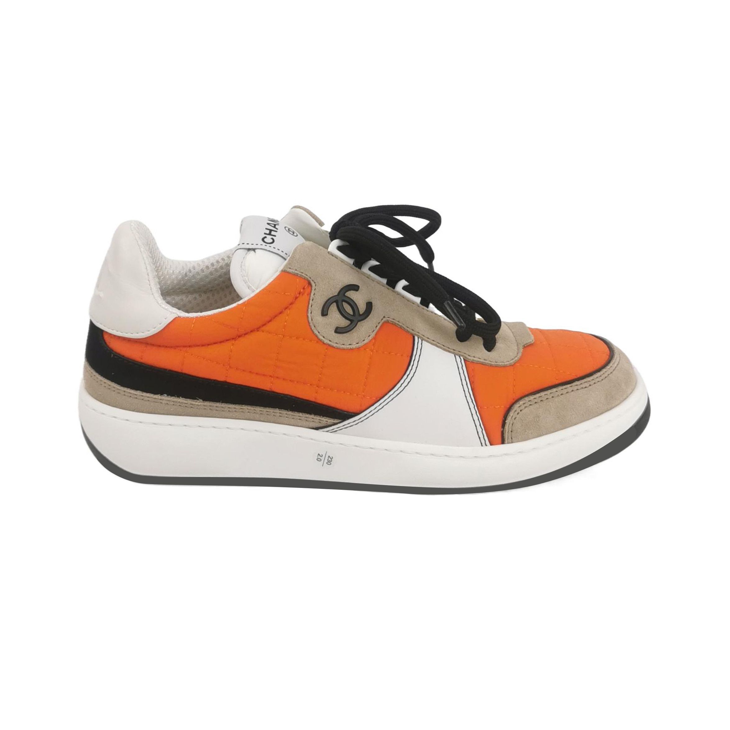 Chanel Chanel Women 6-5 Lowtop Sneakers Size US 6.5 / IT 36.5 - 1 Thumbnail
