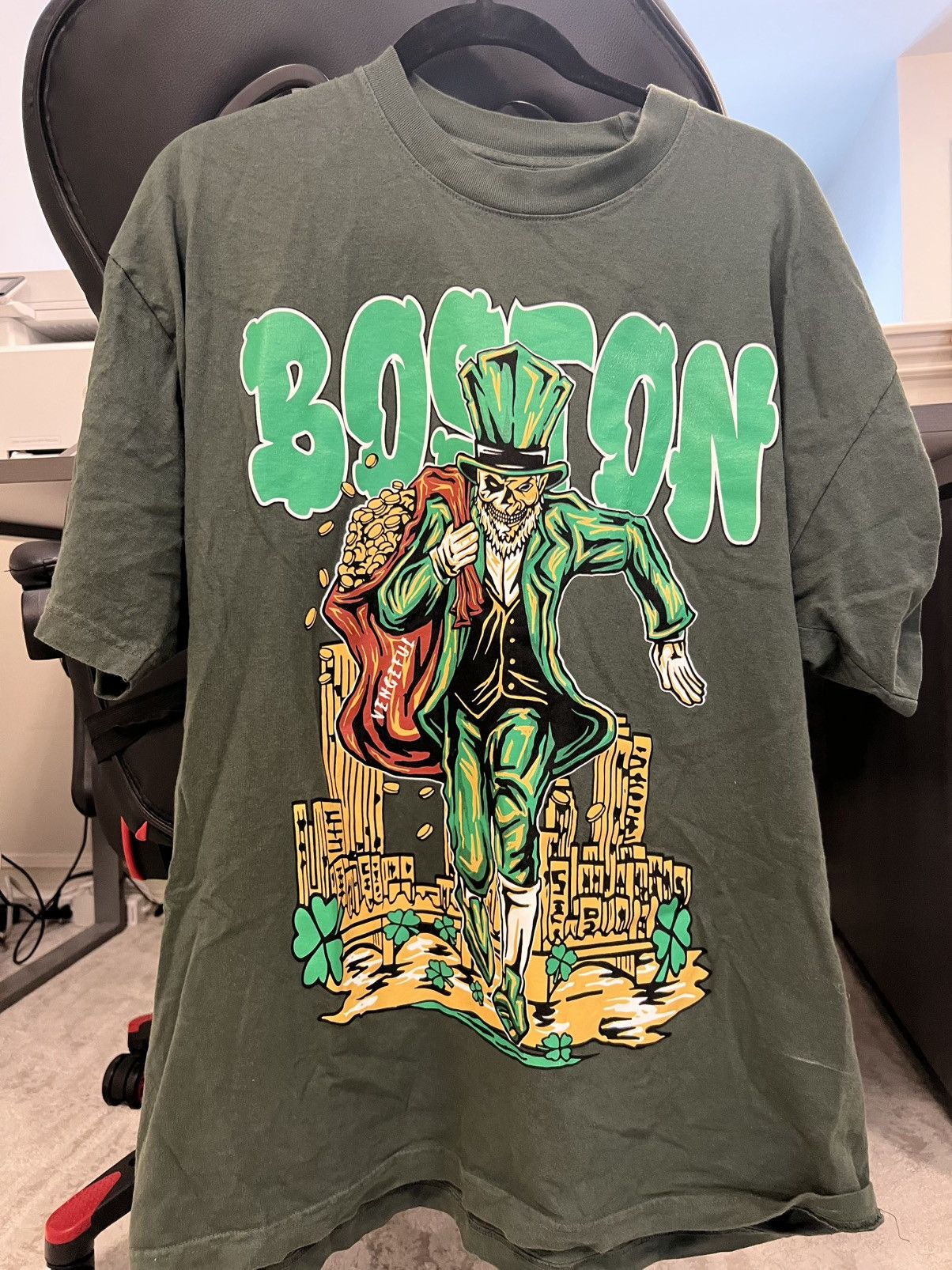 Vengeful Boston Celtics VENGEFUL OFFICIAL Leprechaun Tee - Size L Size US L / EU 52-54 / 3 - 1 Thumbnail