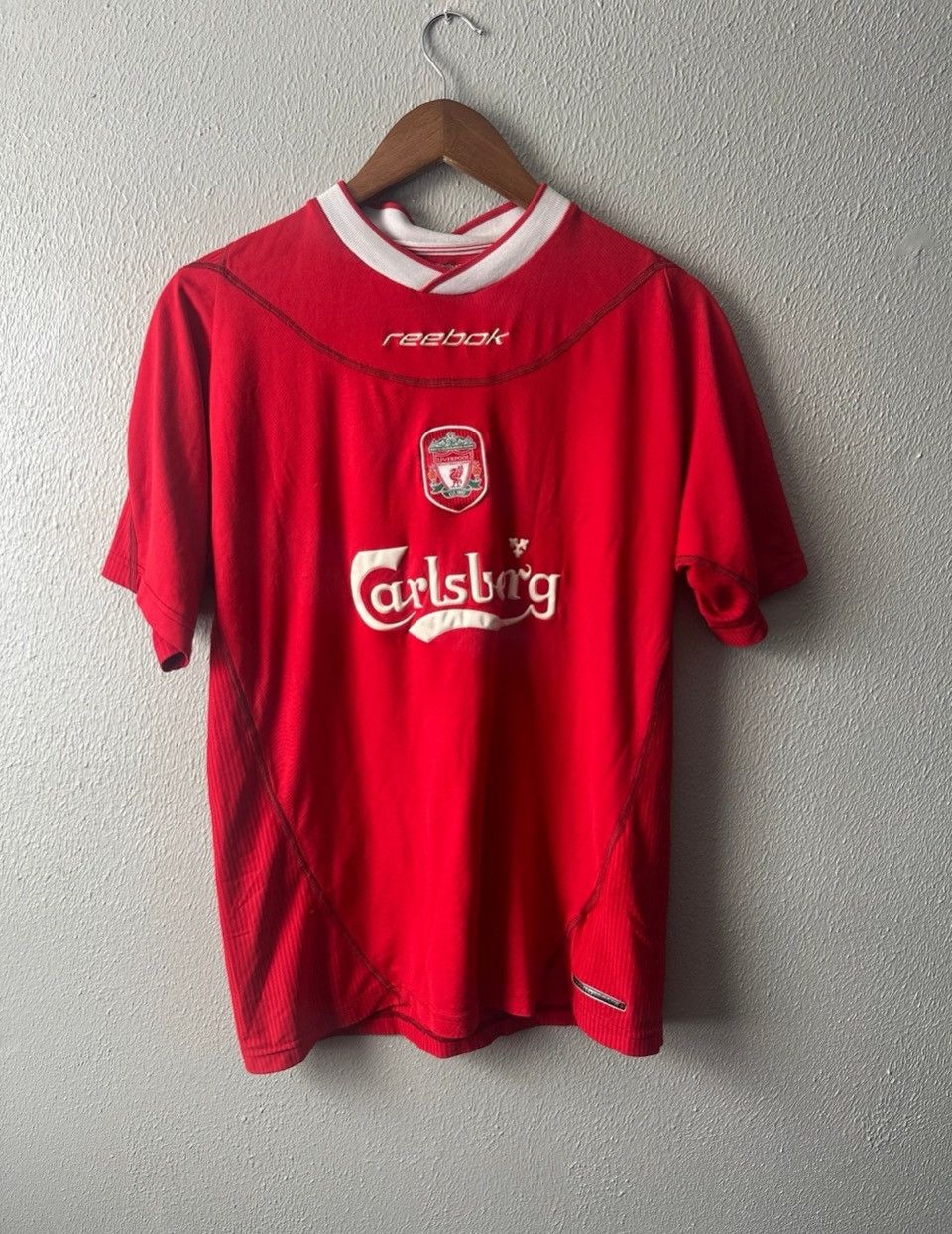 Reebok × Vintage Vintage Liverpool soccer jersey Reebok Size US M / EU 48-50 / 2 - 1 Thumbnail