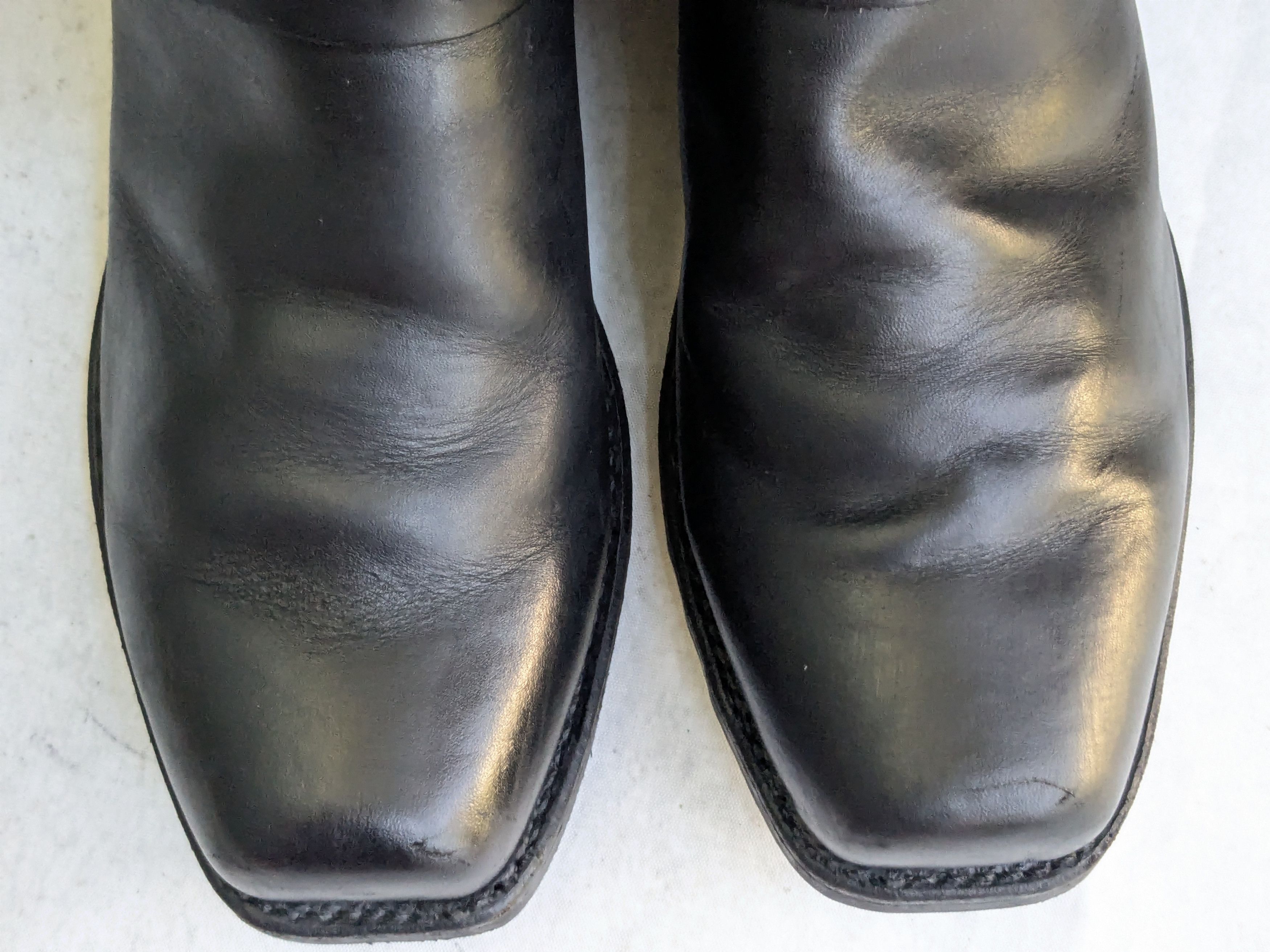 Frye Frye Harness Boots Black Leather 11 M Leather Buckle Size US 11 / EU 44 - 5 Thumbnail