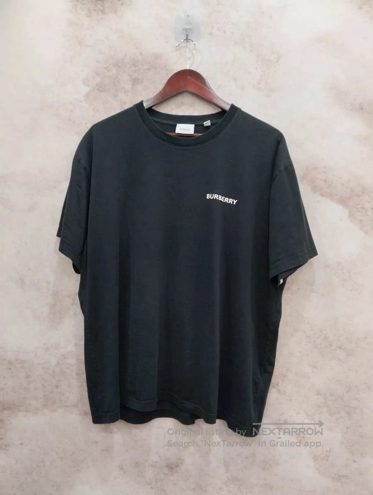 Burberry Black Short Sleeve T-Shirt. Size US M / EU 48-50 / 2 - 1 Thumbnail