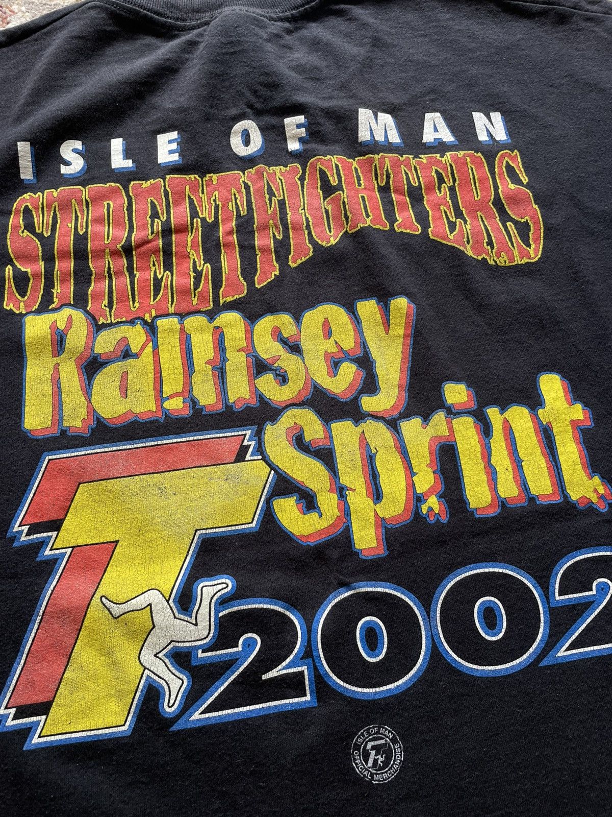 Vintage Isle Of Man Racing Ramsey Sprint Street Fighters 2002 Moto Size US XL / EU 56 / 4 - 8 Thumbnail
