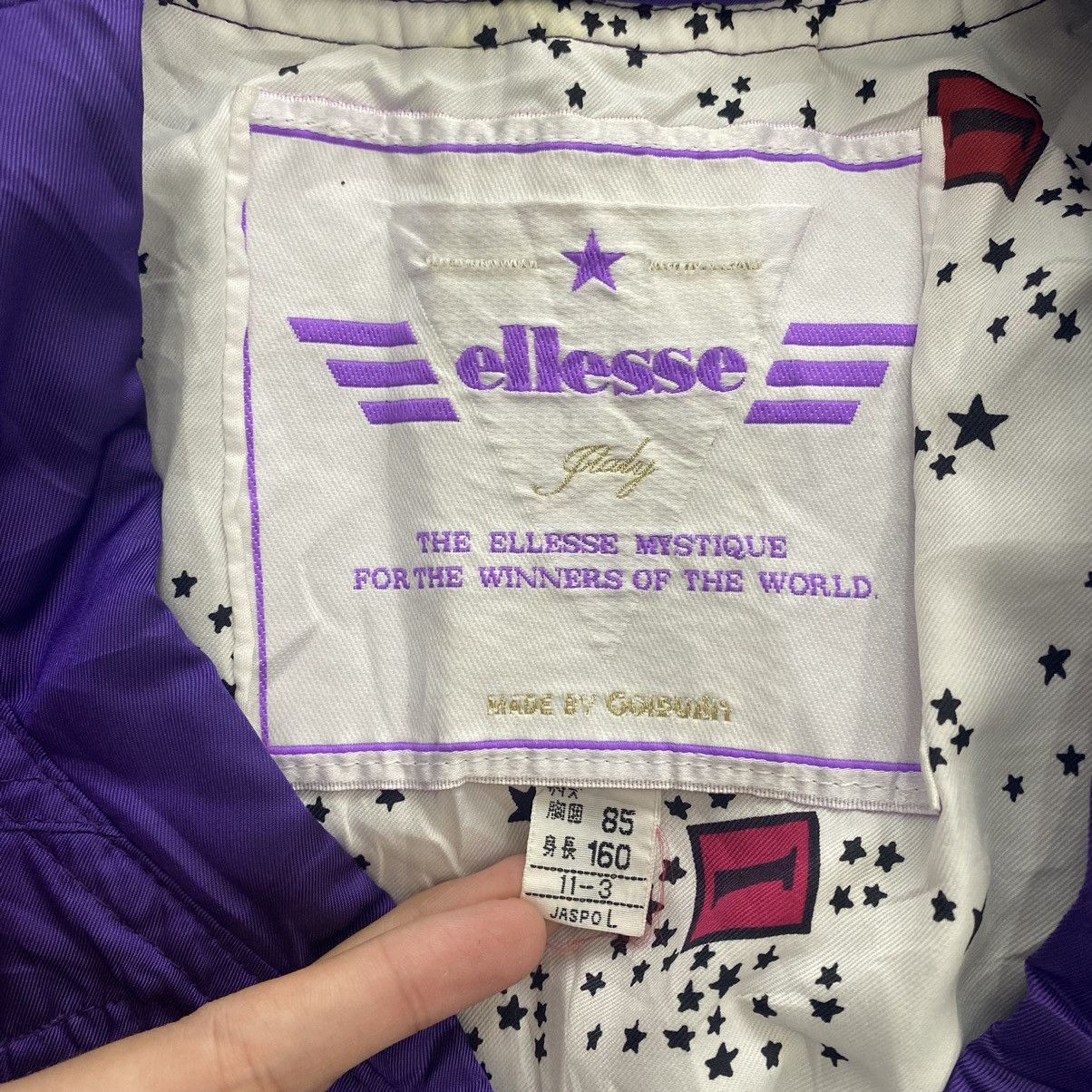 Ellesse × Goldwin ELLESSE ITALY By GOLDWIN Ski Multi Pockets Sleeveless Purple Size US 26 / EU 42 - 7 Thumbnail