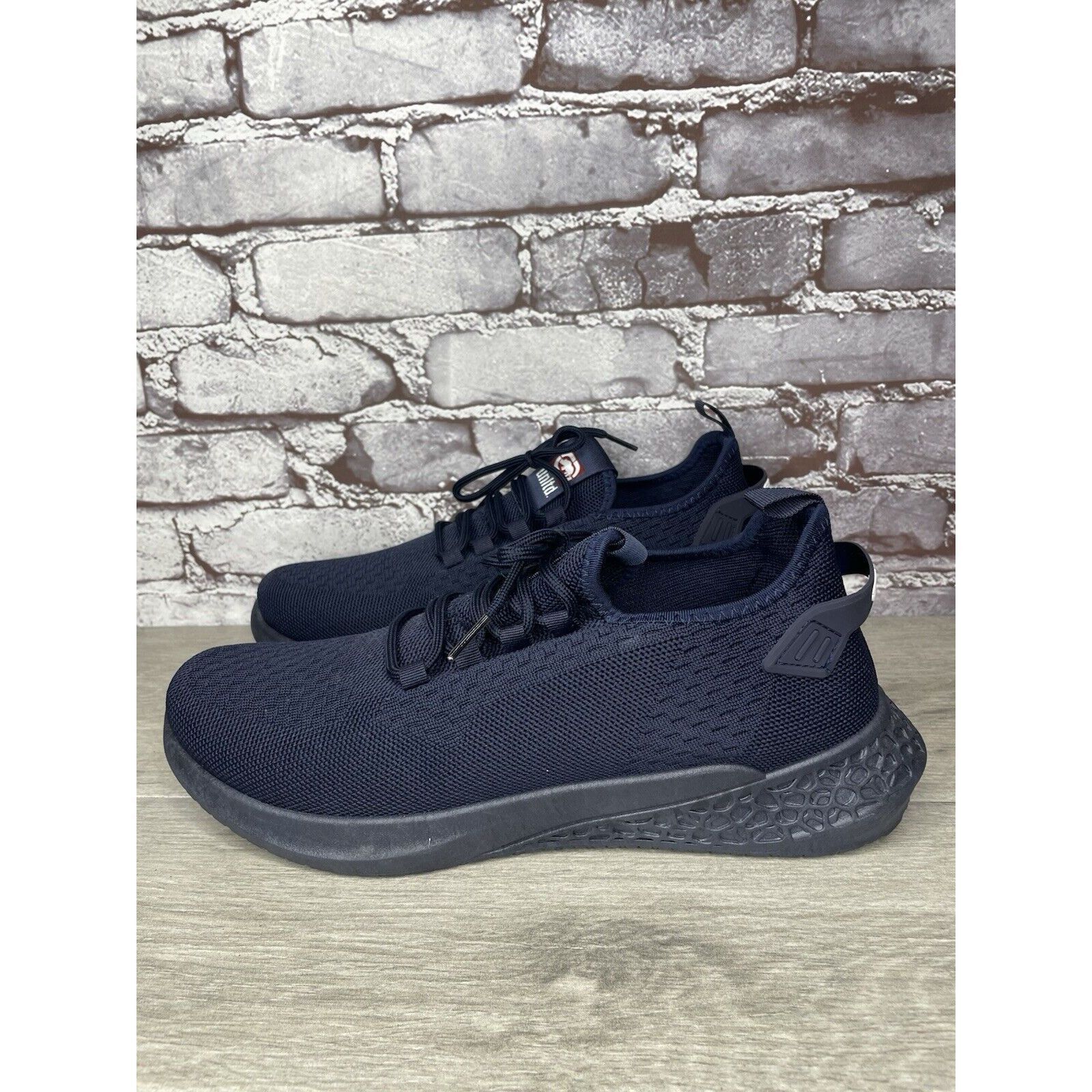 Ecko Unltd. Ecko Unltd Navy Blue Textile Fabric Lace Up Athletic Sneaker Size US 12 / EU 45 - 14 Thumbnail