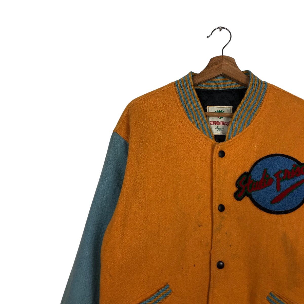Hysteric Glamour 📌Vintage Bomber Jacket Studio Frisco Big Logo Embroidered Size US L / EU 52-54 / 3 - 8 Thumbnail
