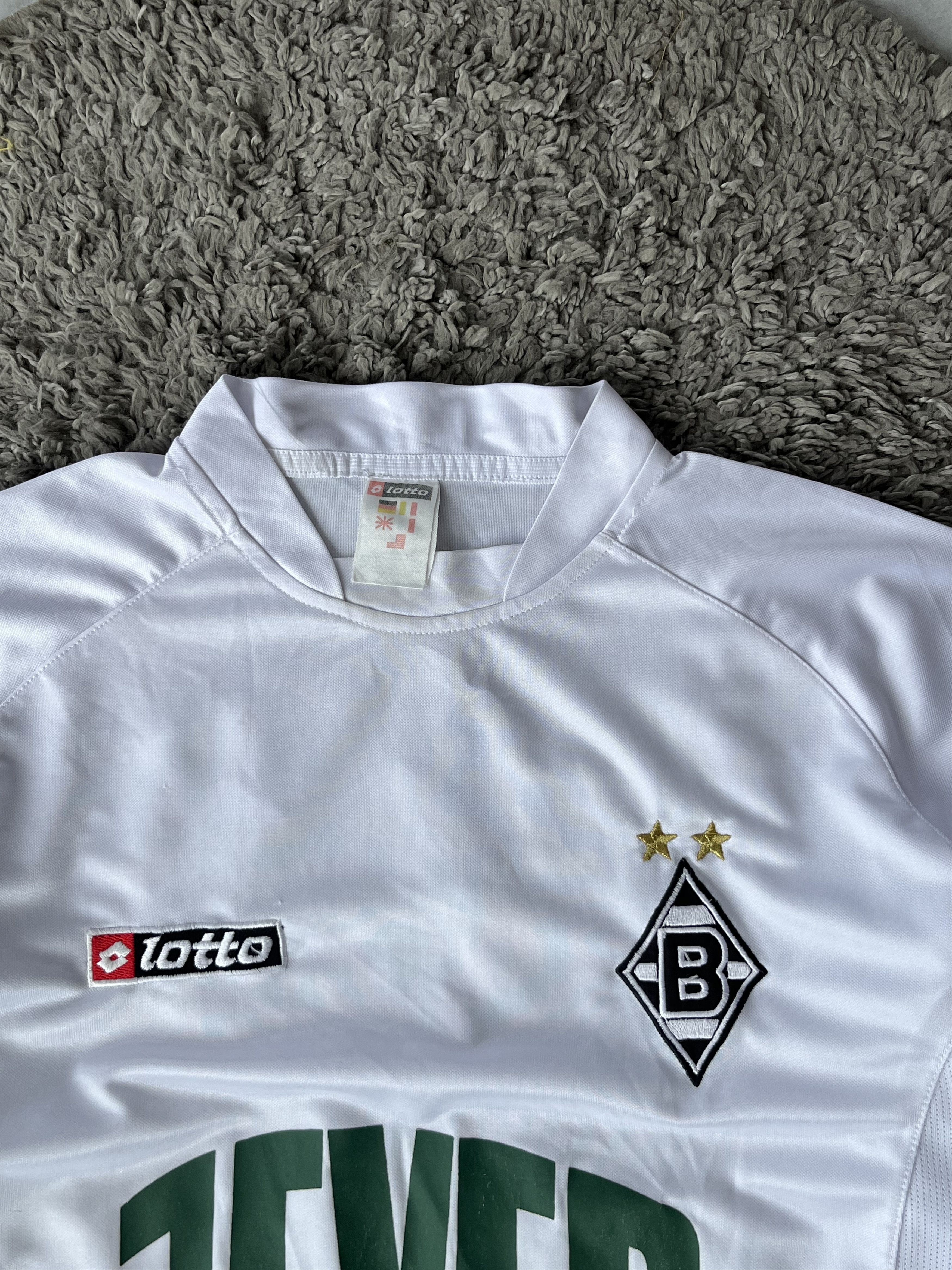 Lotto Sport LOTTO BORUSSIA Mönchengladbach Home Football Jersey 2003/04 Size US M / EU 48-50 / 2 - 5 Thumbnail