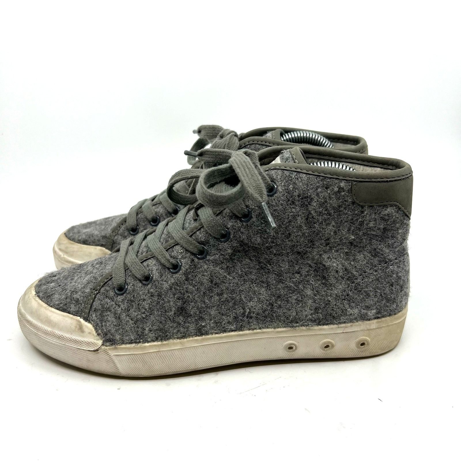 Rag & Bone Rag & Bone Standard Issue Wool Gray Sneaker Women's 8 US Size US 8 / IT 38 - 2 Thumbnail