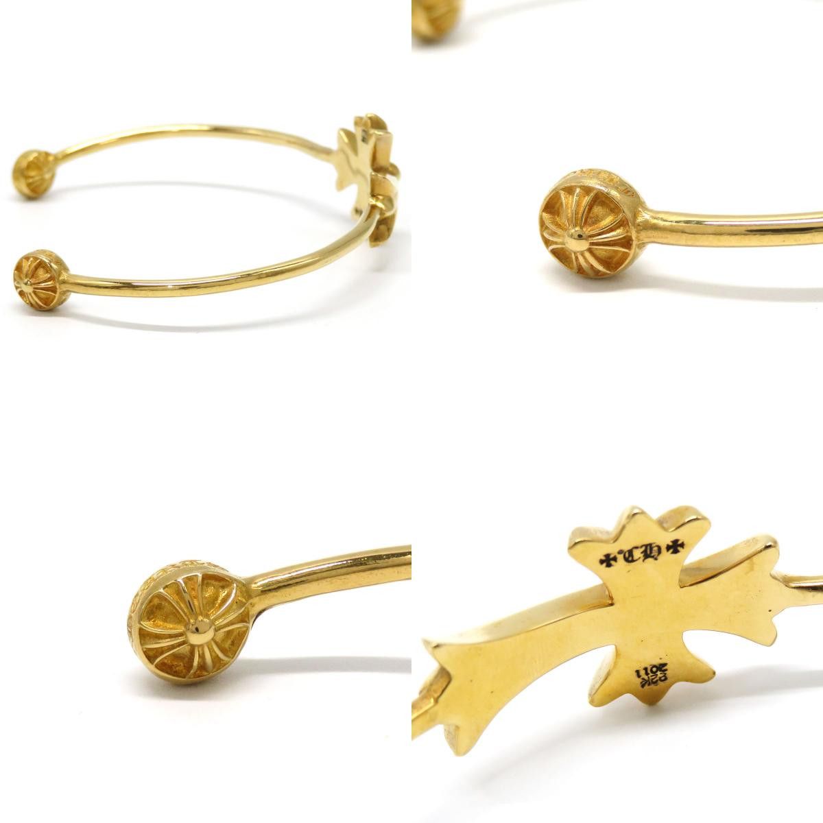 Chrome Hearts Chrome Hearts Gold Skinny Bangle Size ONE SIZE - 5 Thumbnail