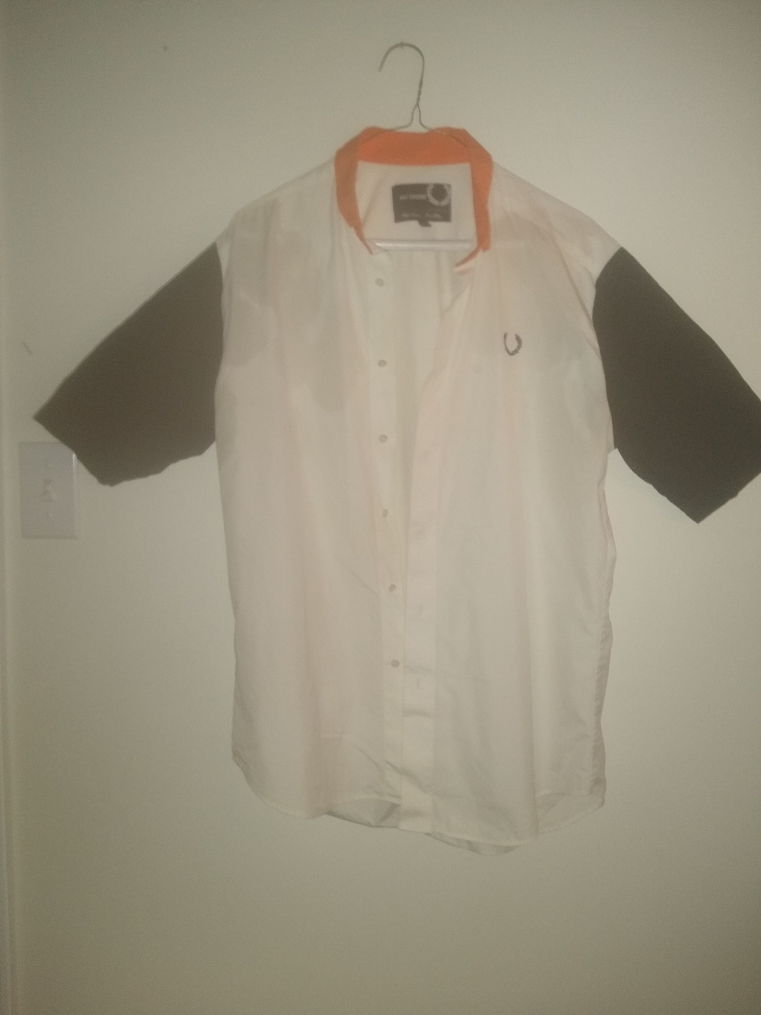 Fred Perry × Raf Simons ***YARD SALE*** Short Sleeve Button Up Size US L / EU 52-54 / 3 - 7 Thumbnail