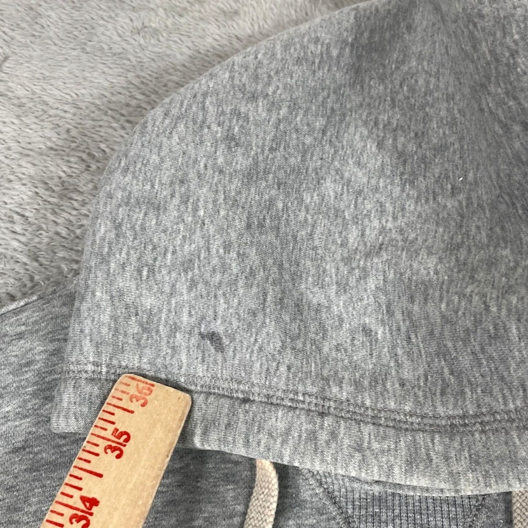 Nike VINTAGE Nike Hoodie Mens XL Gray Embroidered Swoosh Pullover Pocket Y2K Sportswear Size US XL / EU 56 / 4 - 4 Thumbnail