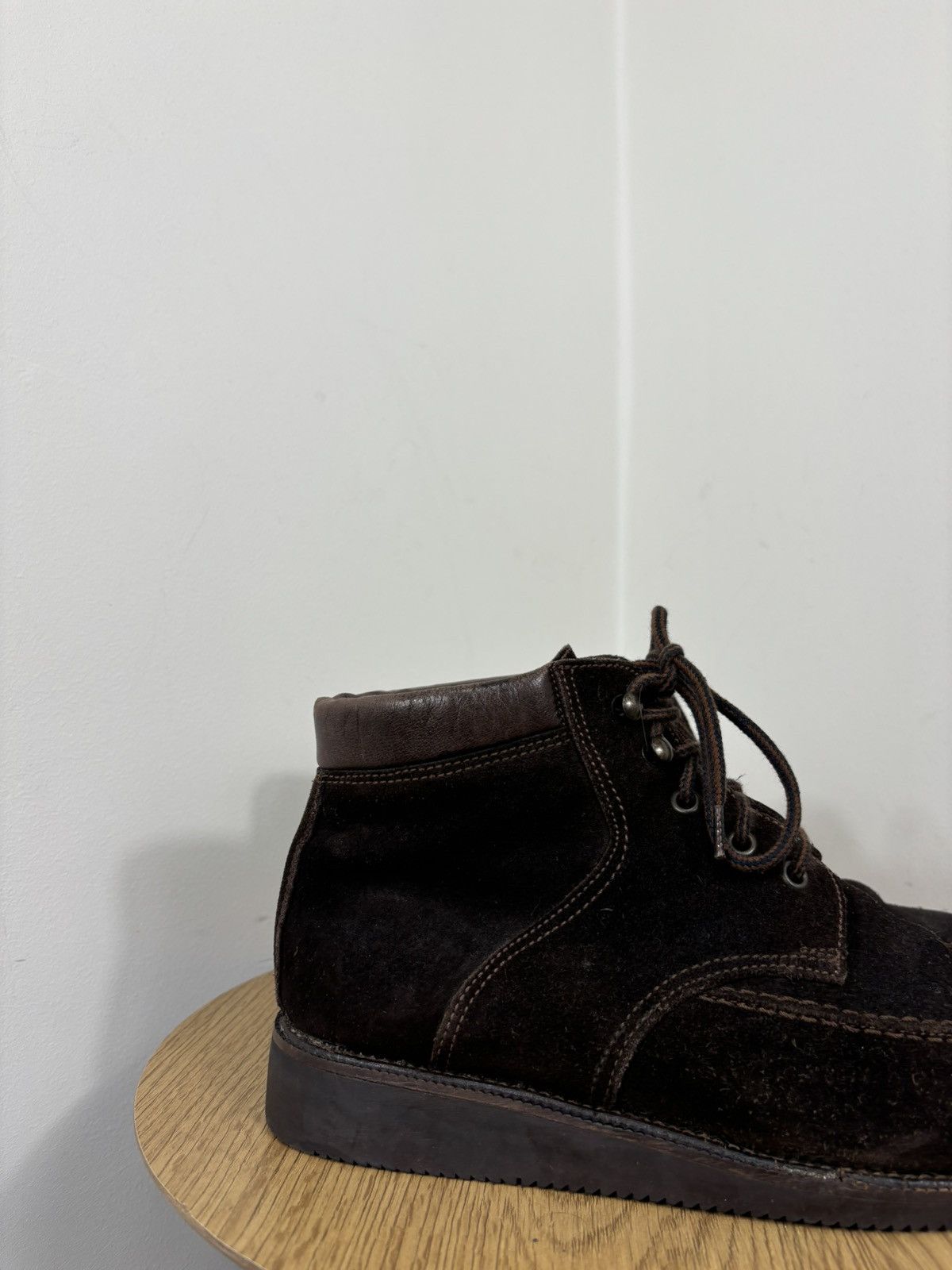 Bally Bally Men’s Swiss-Made Split Toe Brown Suede Chukka Boots Size US 8.5 / EU 41-42 - 3 Thumbnail