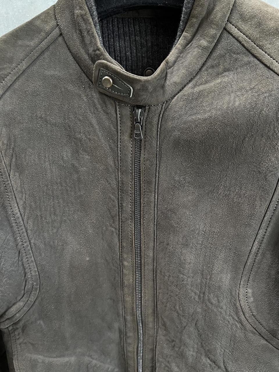 Isaac Sellam Experience Lambskin suede zip up jacket Size US XS / EU 42 / 0 - 8 Thumbnail
