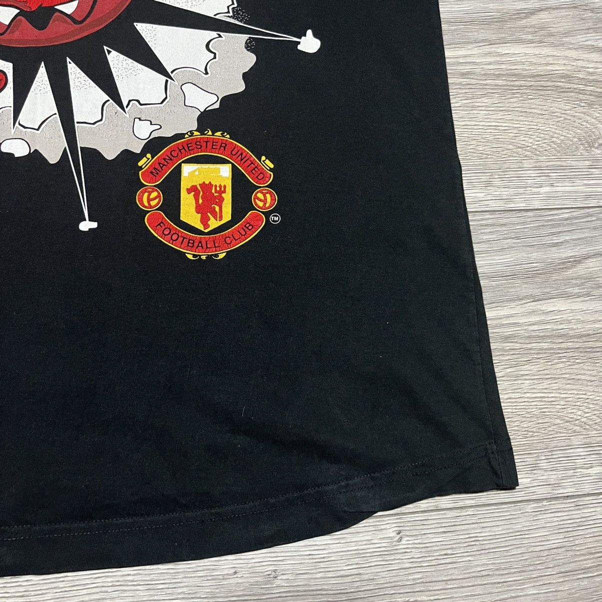 Umbro Vintage 90s Manchester United “Fred The Red Devil” T-shirt Size US M / EU 48-50 / 2 - 5 Thumbnail