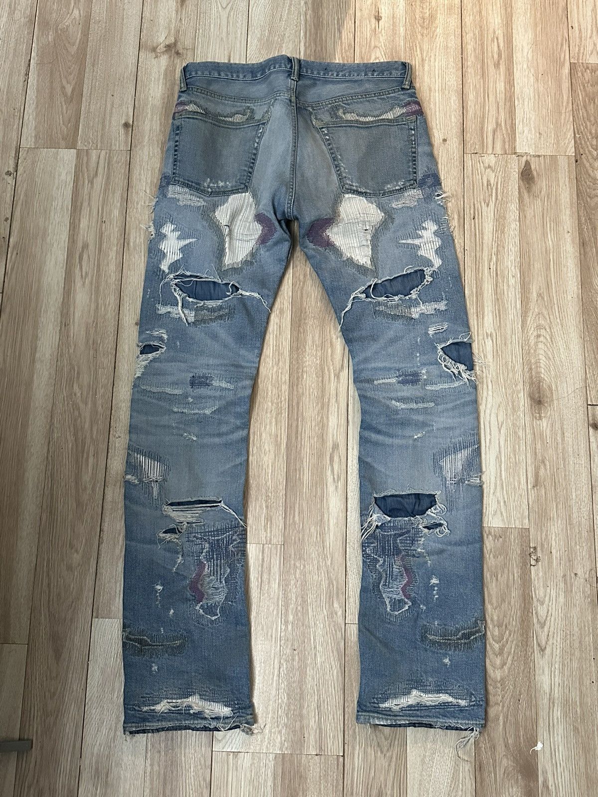 Vlone Vlone Scab Denim Size US 32 / EU 48 - 2 Thumbnail