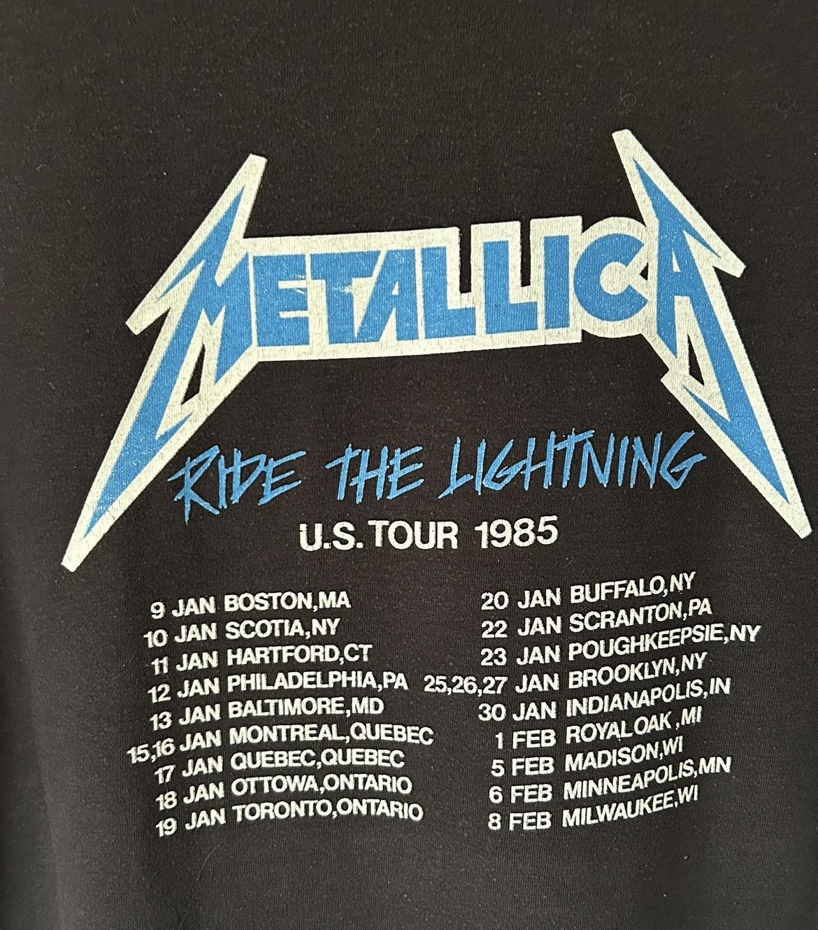 Metallica Vintage Metallica Tee Size US M / EU 48-50 / 2 - 4 Thumbnail