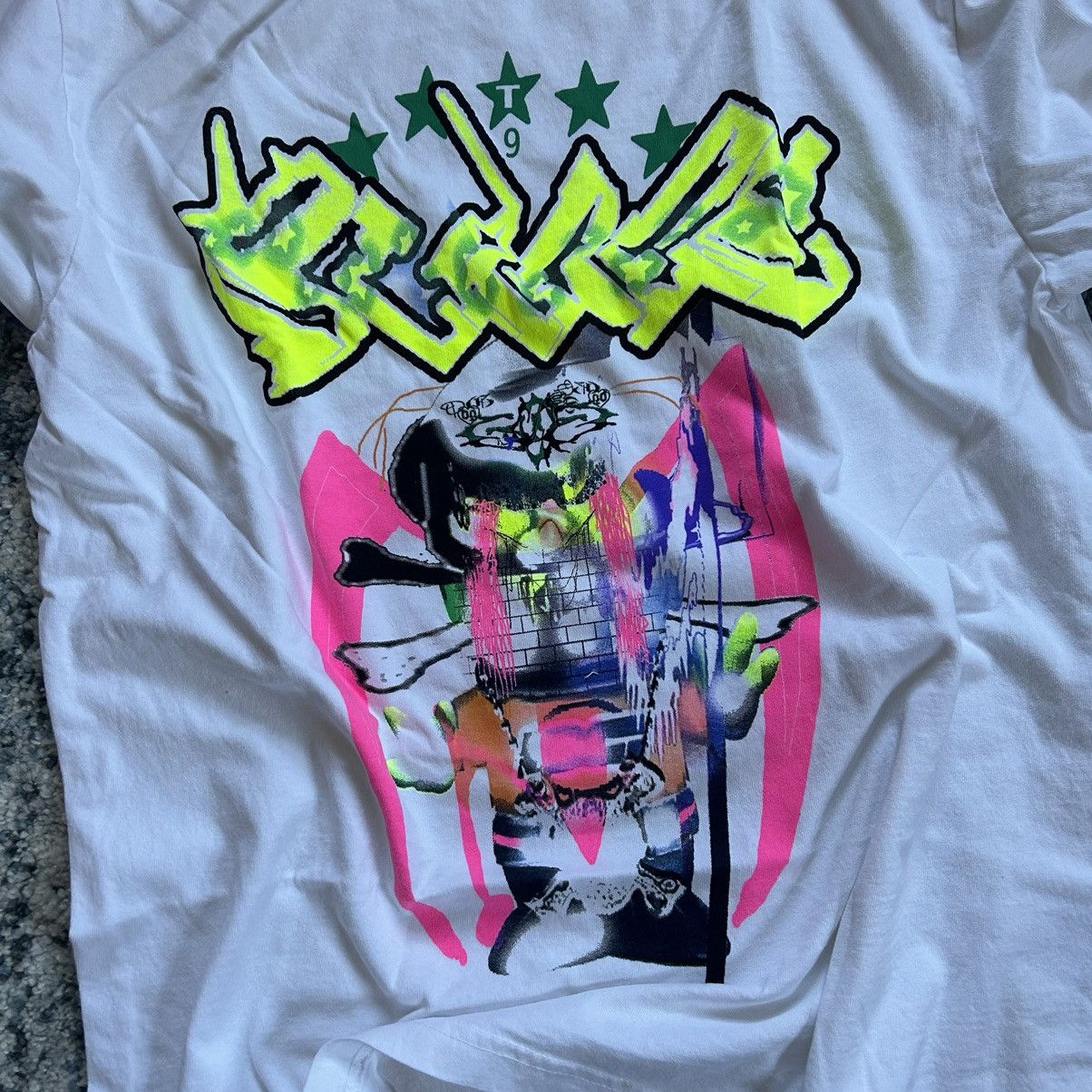 Drain Gang BLADEE ViRUS TEE MOCK NECK HiGH NECK Size US M / EU 48-50 / 2 - 2 Thumbnail