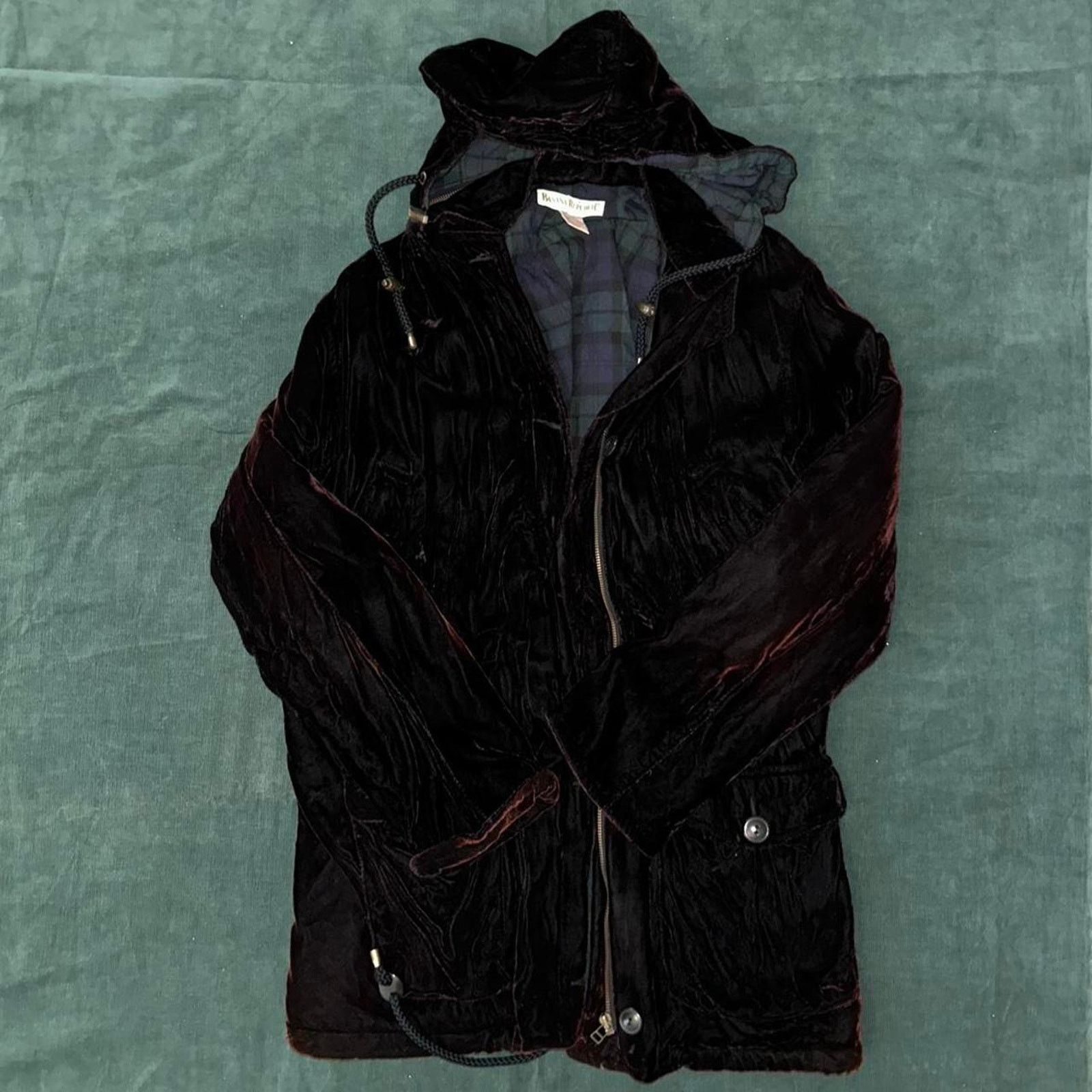 Banana Republic 1990s banana republic velvet jacket Size M / US 6-8 / IT 42-44 - 2 Thumbnail