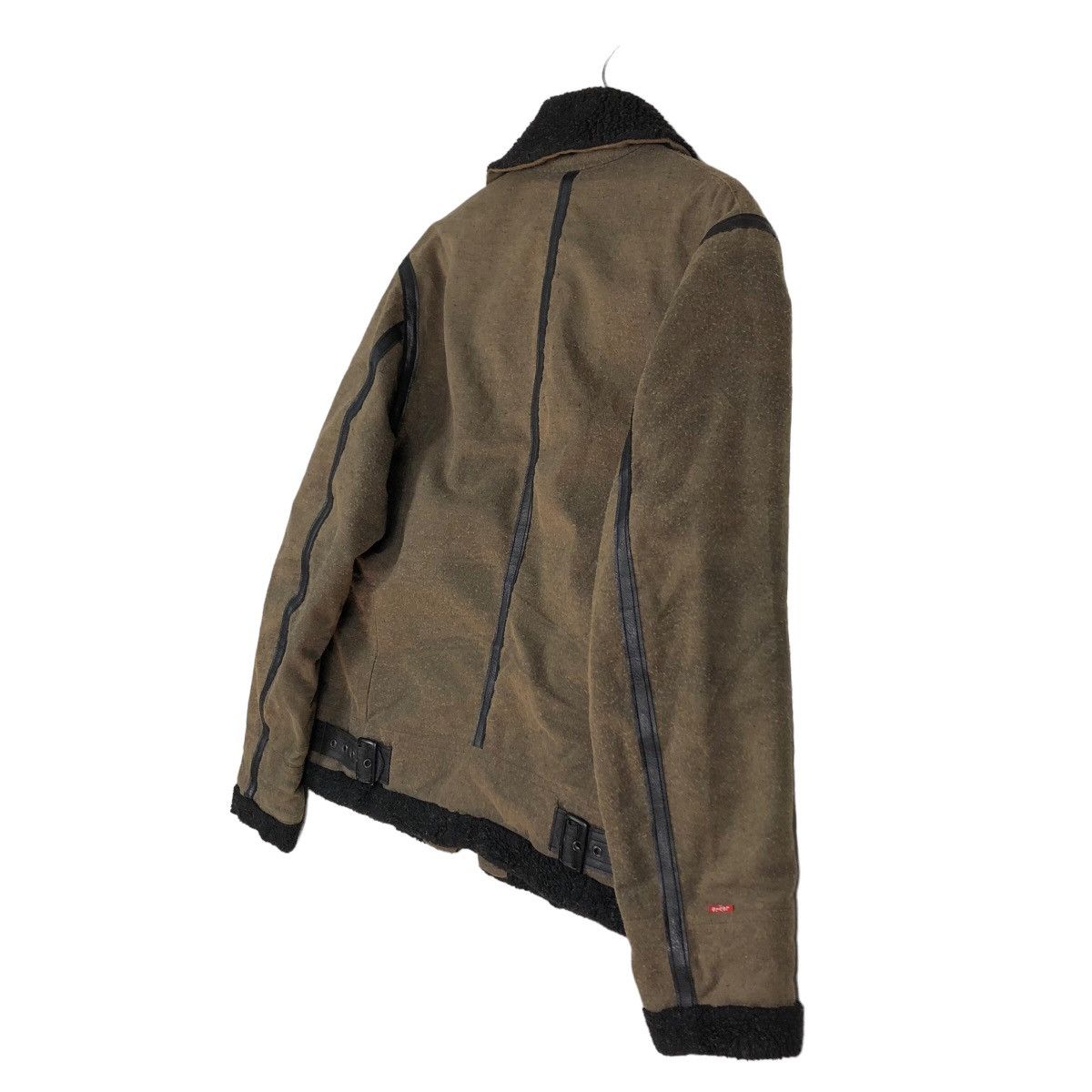 Japanese Brand 🔥VINTAGE SHEARLING BLANKET JACKET LEVIS ZIPPER Size US M / EU 48-50 / 2 - 10 Thumbnail