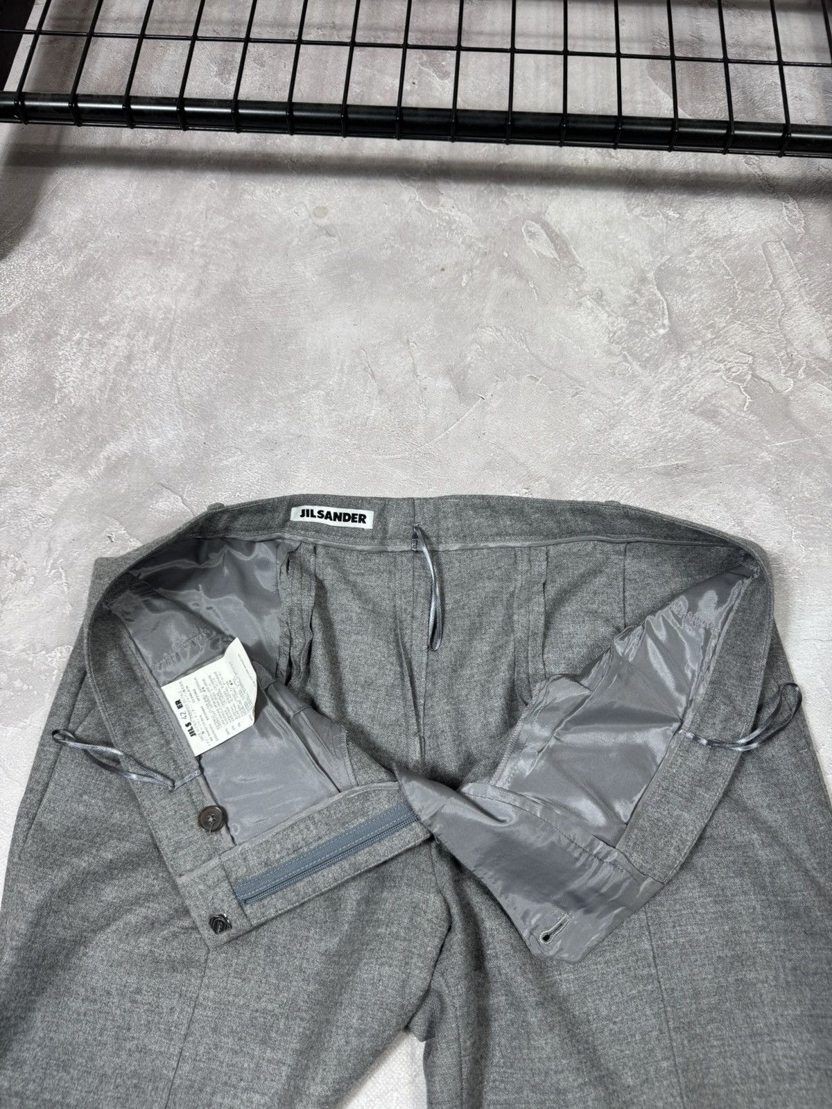 Jil Sander Jil Sander Luxuru Wool Women's Pants Size 28" / US 6 / IT 42 - 7 Thumbnail