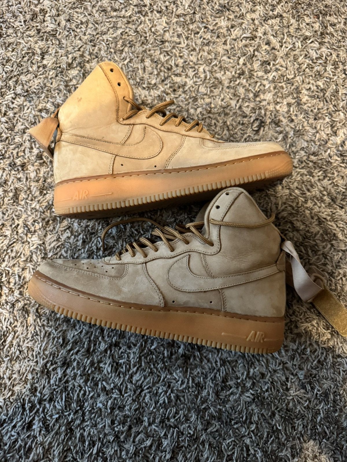 Nike Nike Air Force 1 High Lvl 8 “Flax” Size 9 Size US 9 / EU 42 - 1 Thumbnail