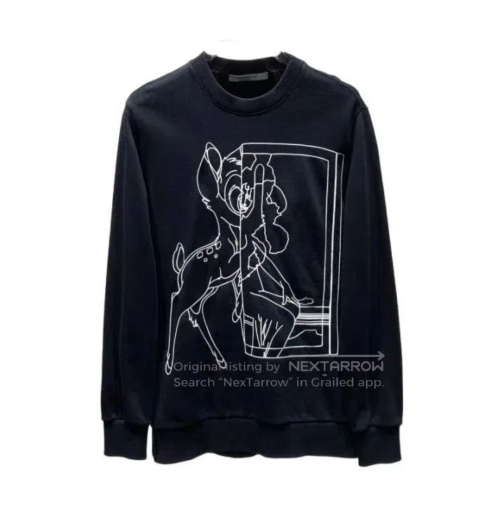 Givenchy Givenchy Deer Print Crew Neck Unisex Sweatshirt. Size US S / EU 44-46 / 1 - 1 Thumbnail