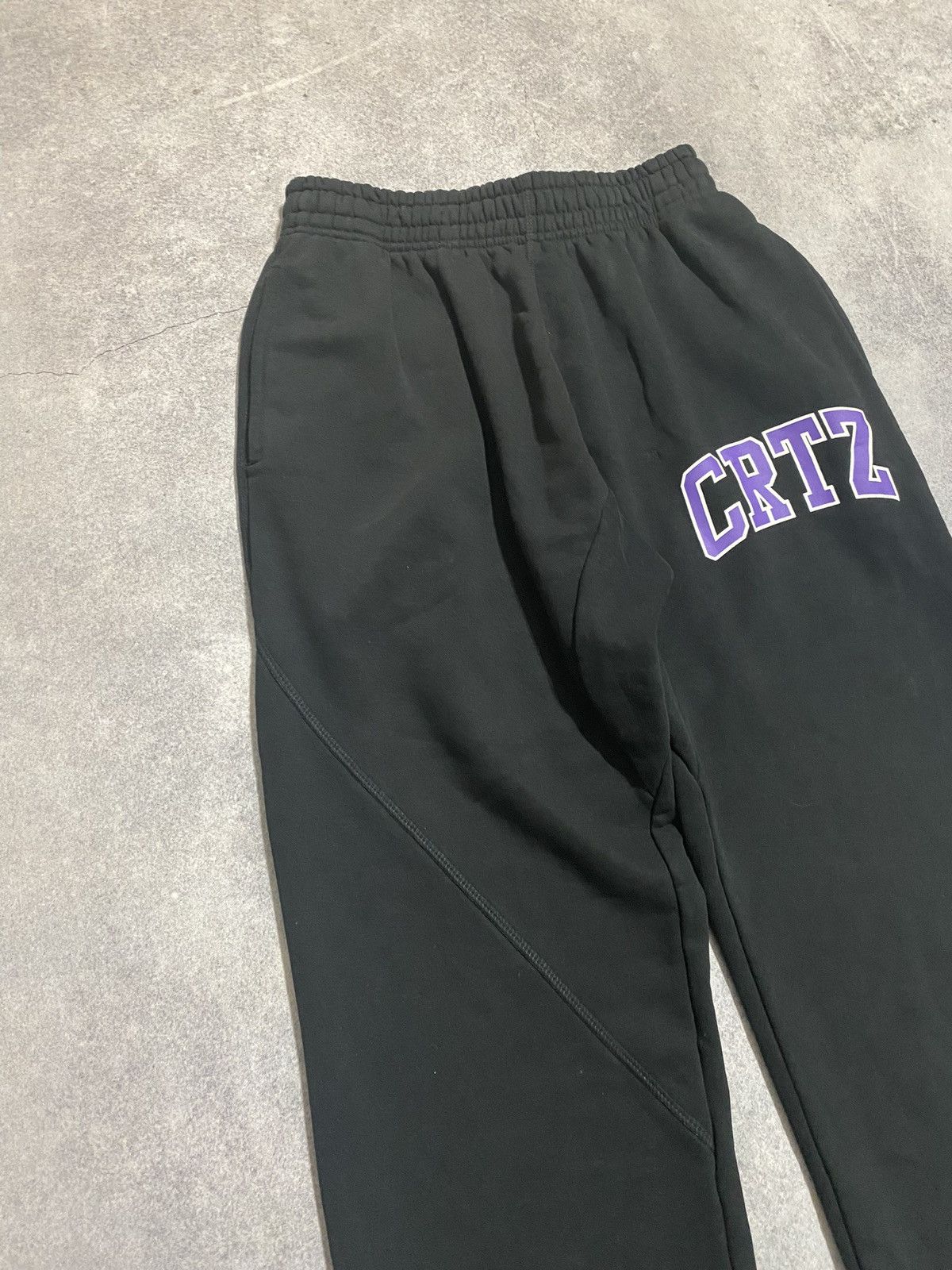 Corteiz Corteiz Black Joggers Straight Leg Drip Drill Size US 32 / EU 48 - 4 Thumbnail