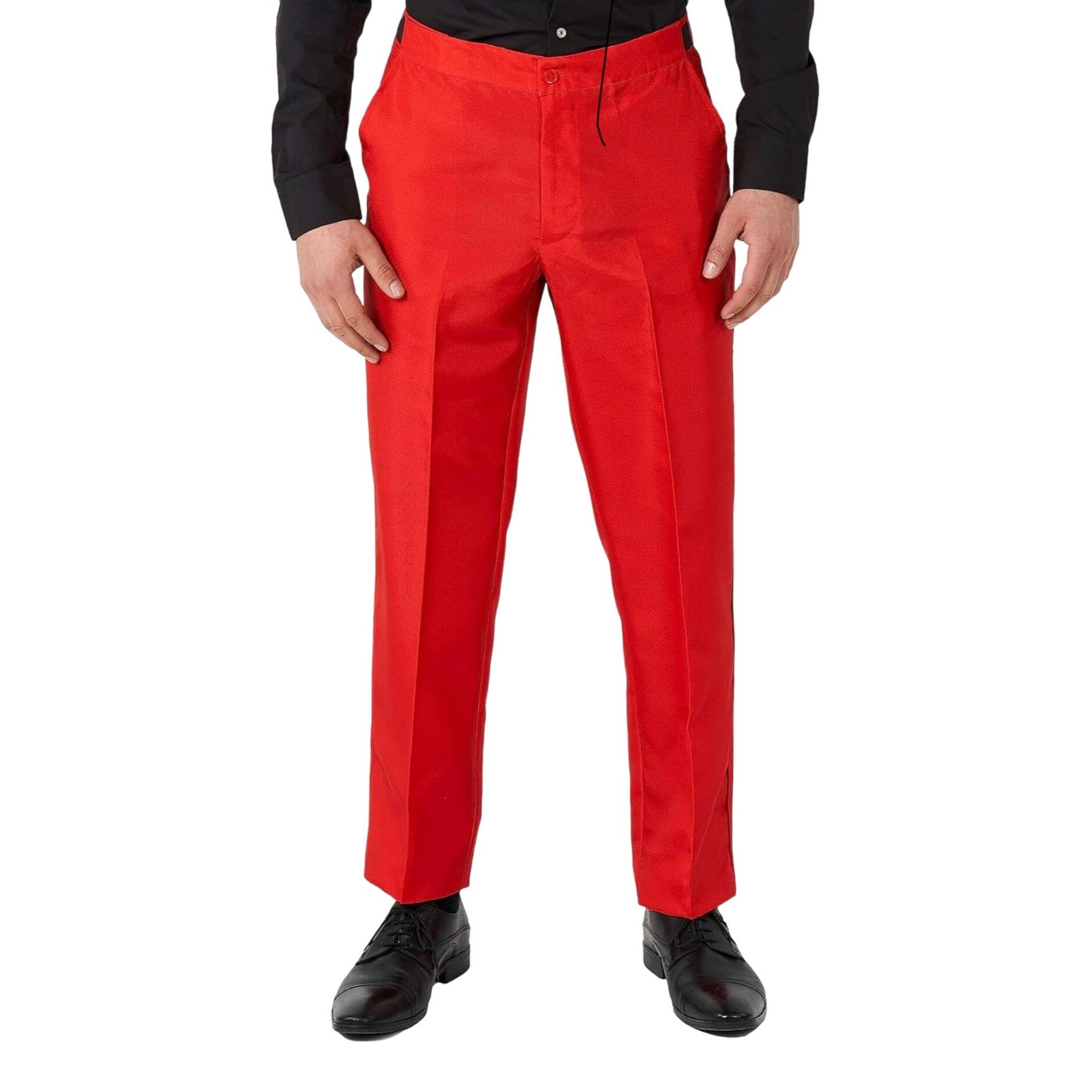 Other Suitmeister - Men's Costume Pants - Slim Fit Suit - Red - Si Size US 34 / EU 50 - 1 Thumbnail
