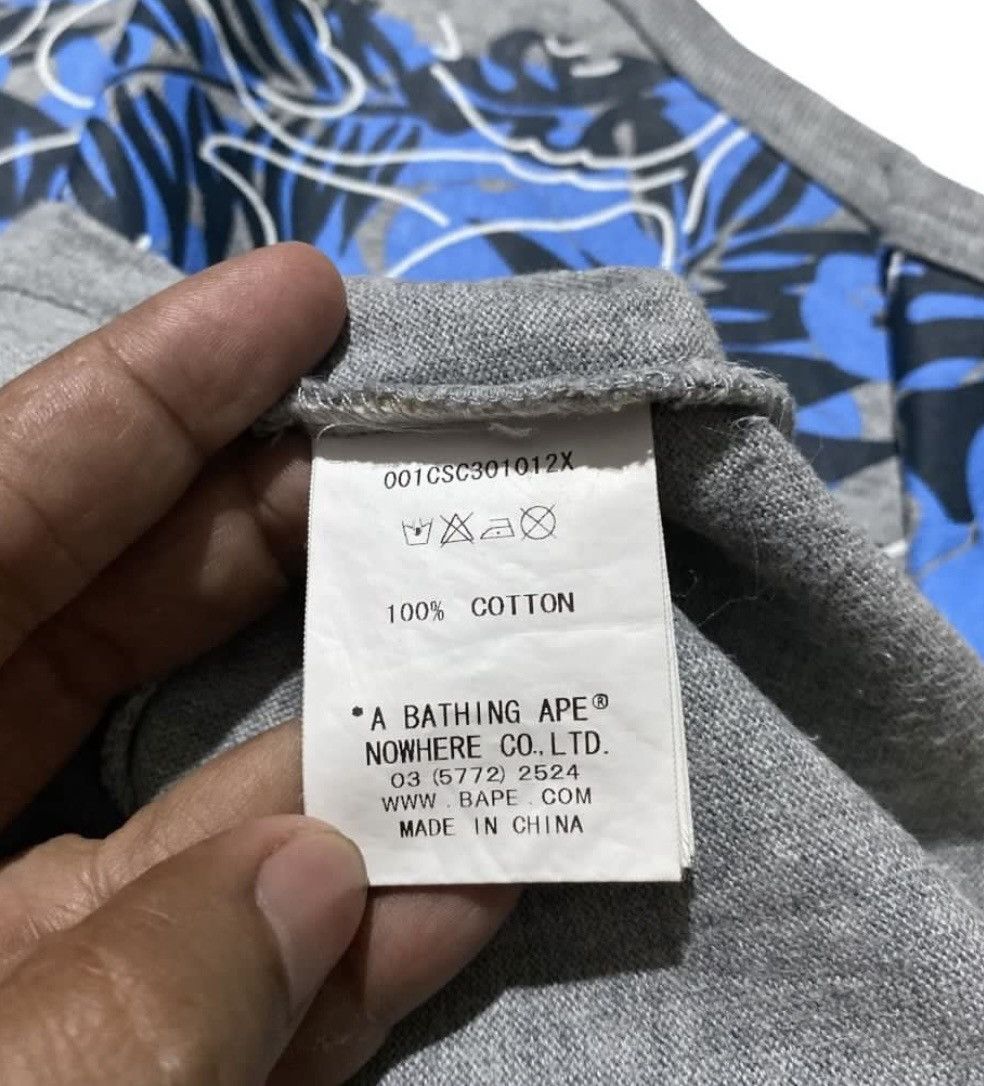 Bape Bape Floral Tanktop Size US XXL / EU 58 / 5 - 6 Thumbnail