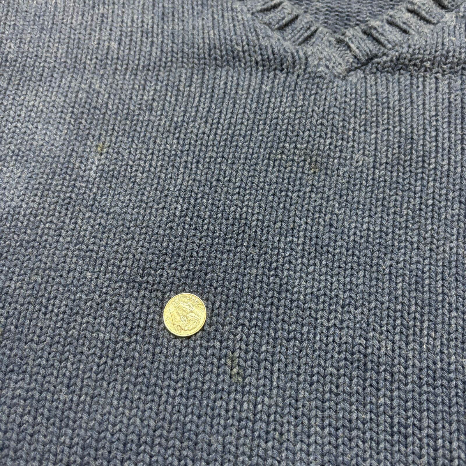 Polo Ralph Lauren × Vintage Vintage Polo Ralph Lauren Cotton Knit Sweater Men's 2XL Size US XXL / EU 58 / 5 - 8 Thumbnail