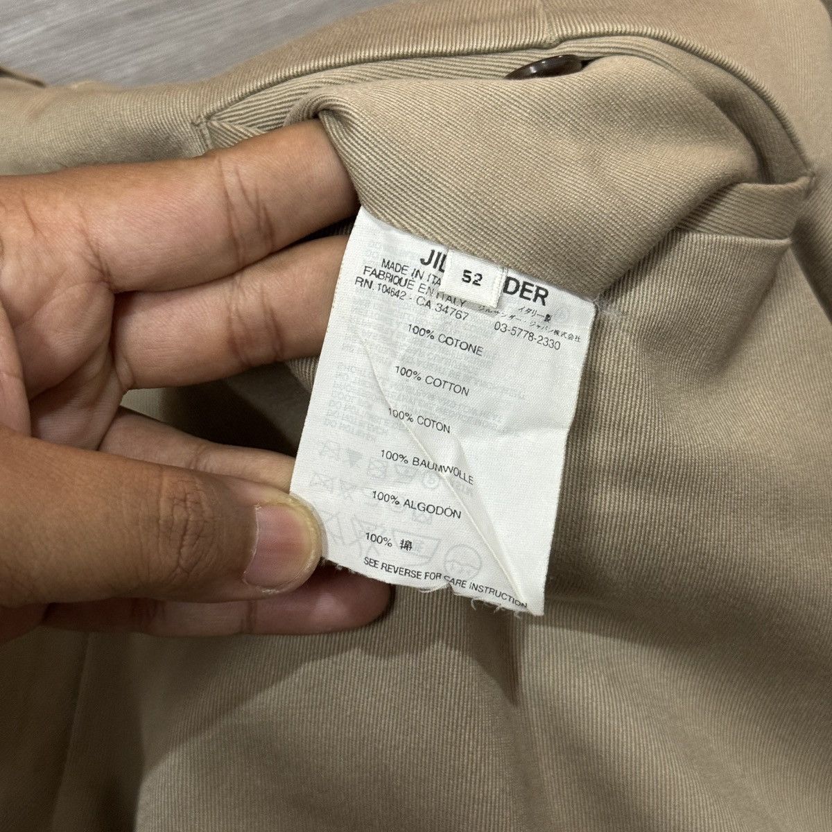 Jil Sander Jil Sander Chinos Size US 33 - 7 Thumbnail