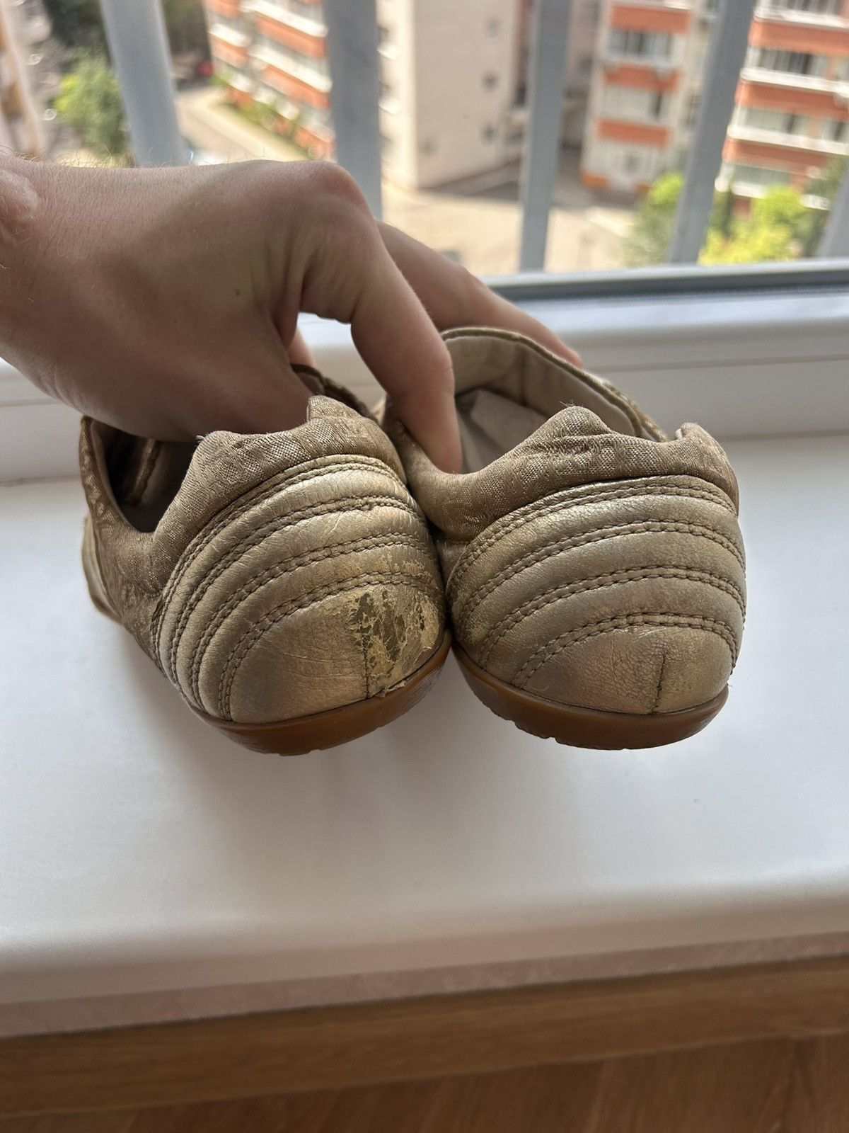 Dior × John Galliano × Vintage 2004 Dior By John Galliano Monogram Sneakers Size US 7.5 / IT 37.5 - 9 Thumbnail