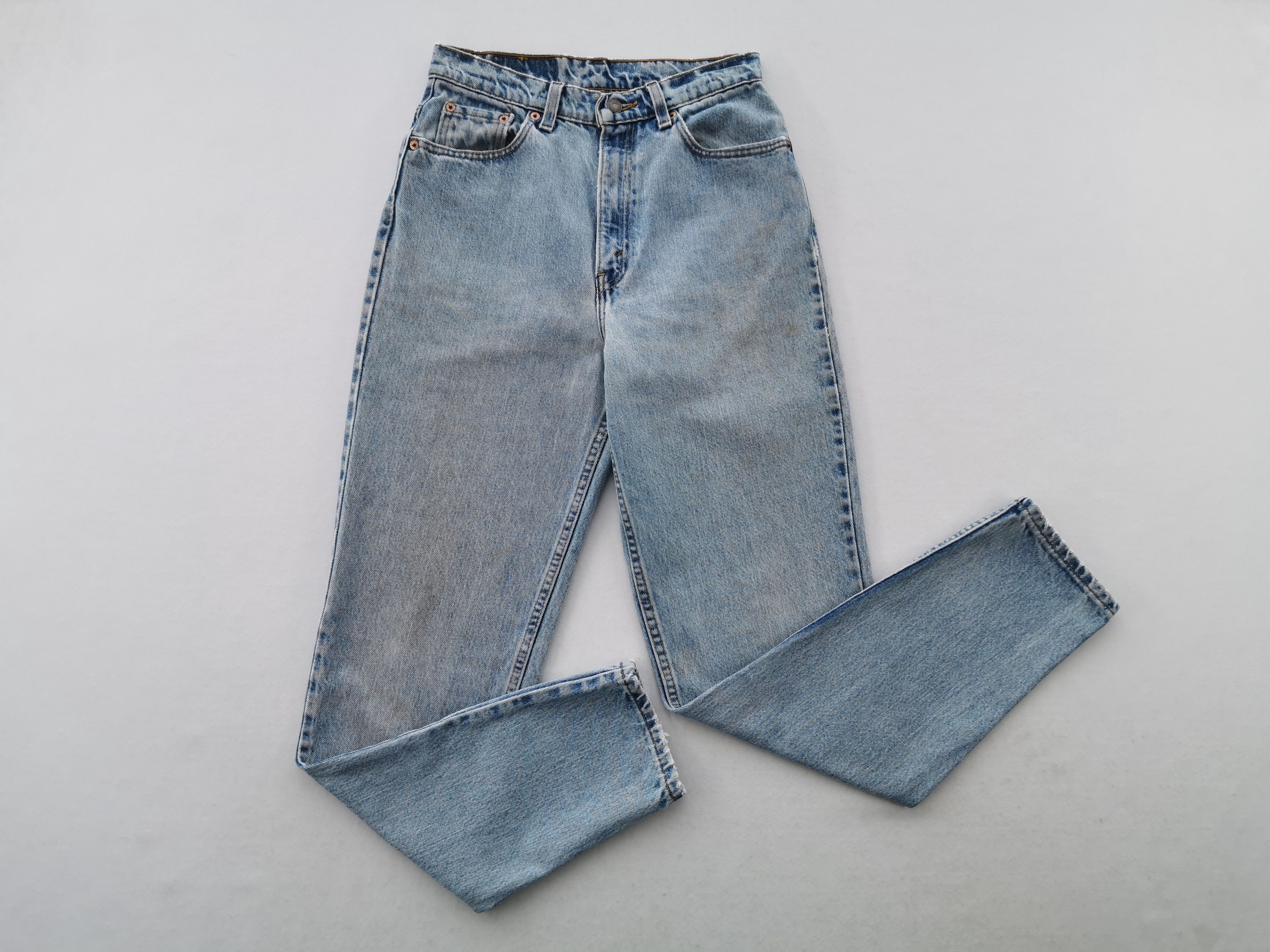 Levi's Vintage Levis Lot 512 Denim Jeans Made In USA Waist 29 Size US 29 - 4 Thumbnail