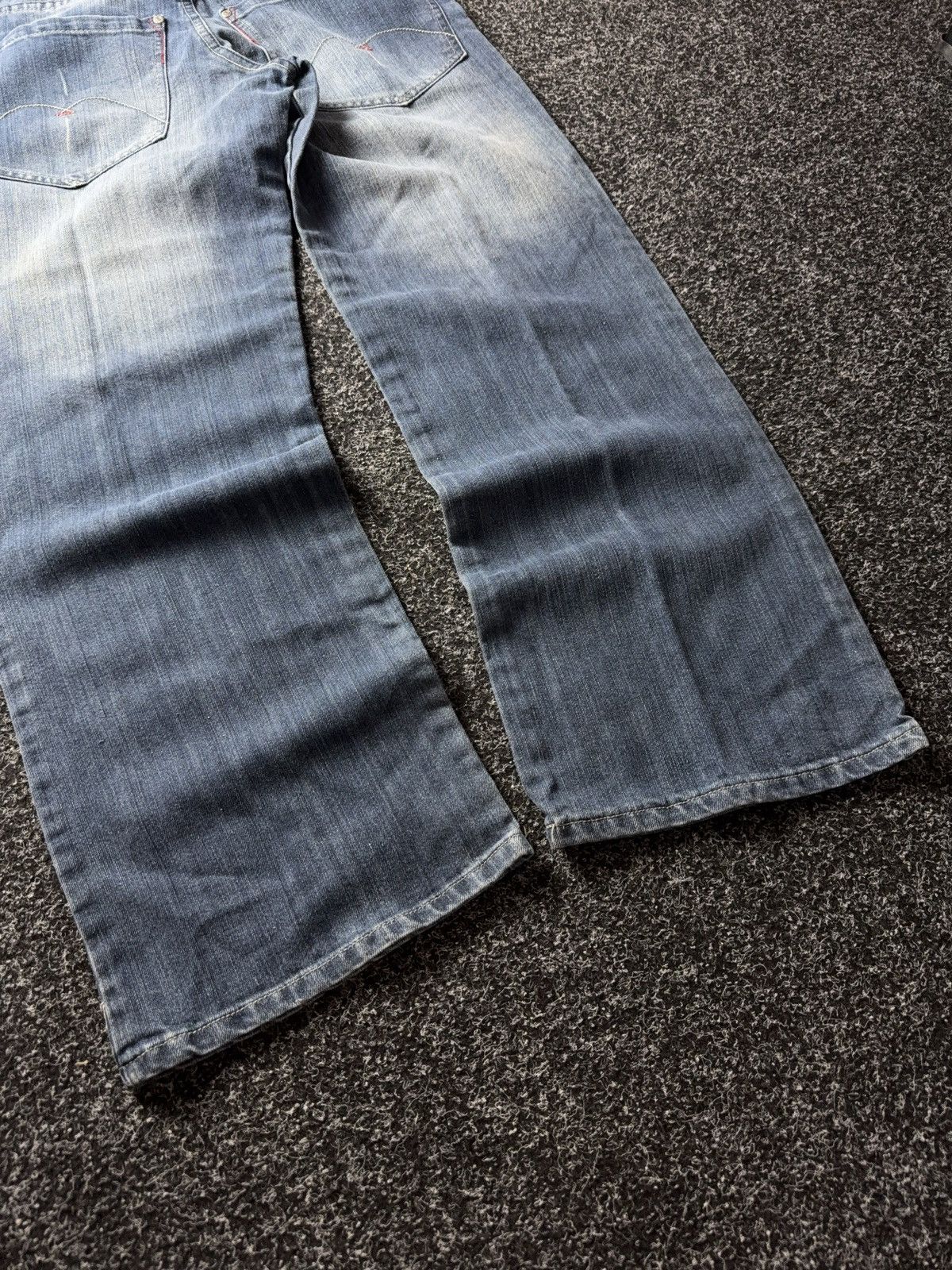 Le Coq Sportif Vintage Retro 00s Le Coq Sportif Straight Jeans Y2K Denim Size US 31 - 17 Thumbnail