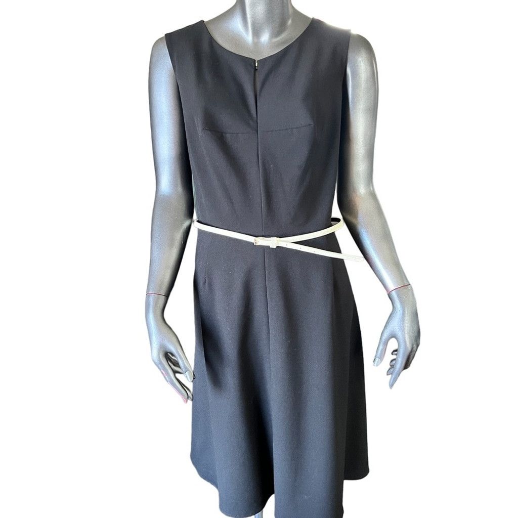 green emerald velvet dress Y2K Black Calvin Klein Trench/Dress w/ Gold Buttons