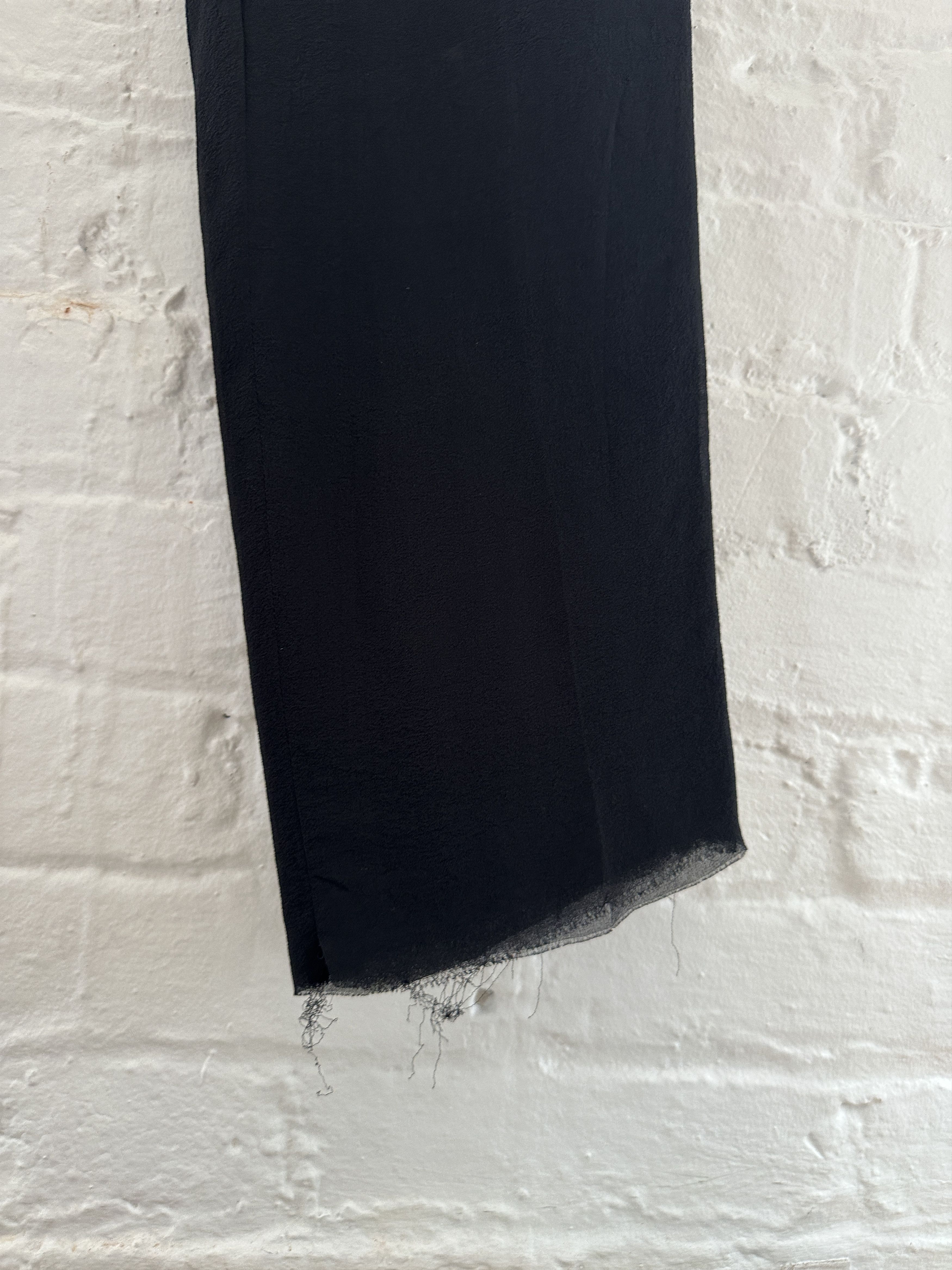 Rick Owens Rick Owens Paneled Silk Trousers Size US 30 / EU 46 - 3 Thumbnail