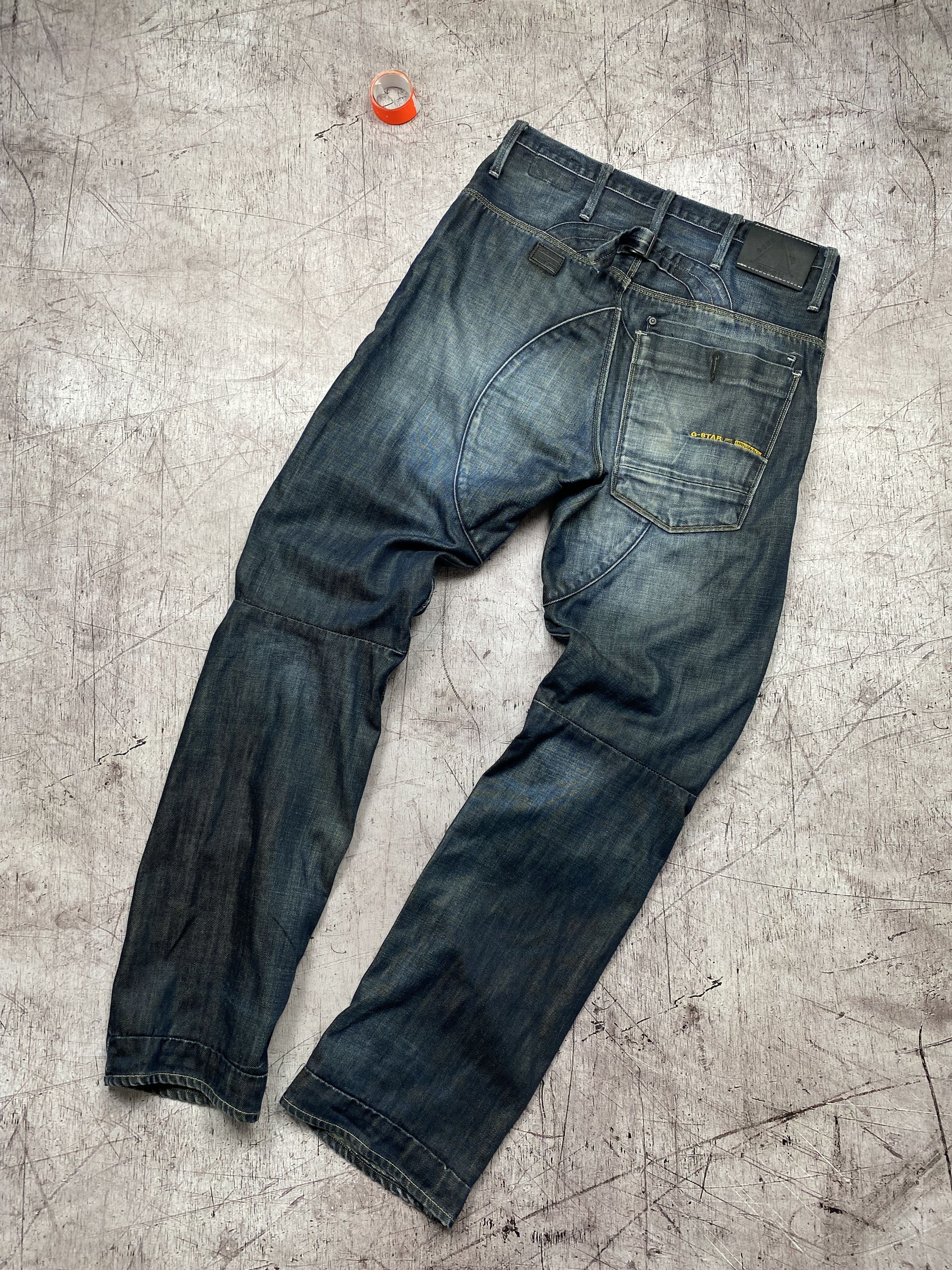 G-Star G Star Raw Vintage Mens Double Knee Jeans Denim Pants Size US 30 / EU 46 - 7 Thumbnail