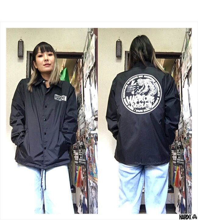Japanese Brand HARDCORE CHOCOLATE HARDCC Nylon Coach Jacket 2020 Size US XL / EU 56 / 4 - 19 Thumbnail