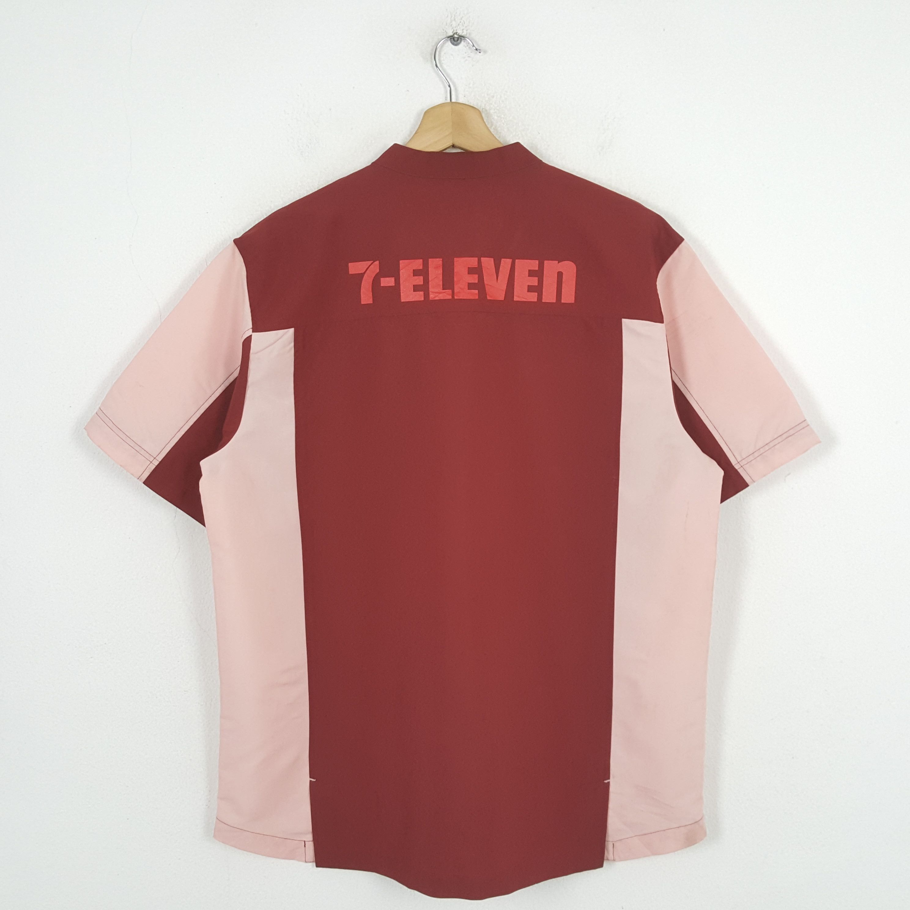 Japanese Brand × Vintage Vintage 7-Eleven Japanese Brand Shirt Jacket C276N76 Size US L / EU 52-54 / 3 - 3 Thumbnail