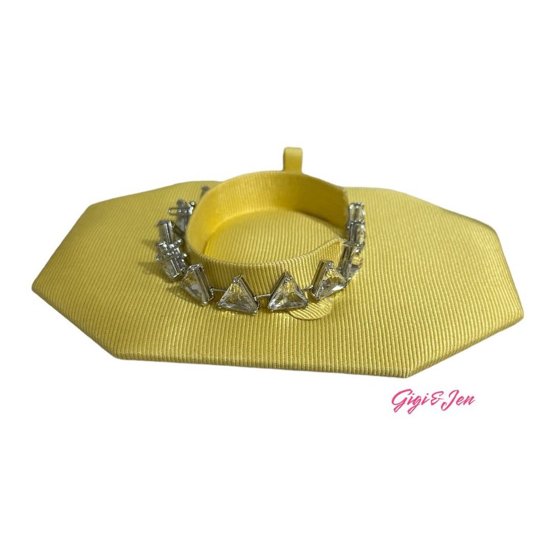 Swarovski Swarovski Ortyx bracelet Triangle cut, White, Rhodium plated Size ONE SIZE - 9 Thumbnail