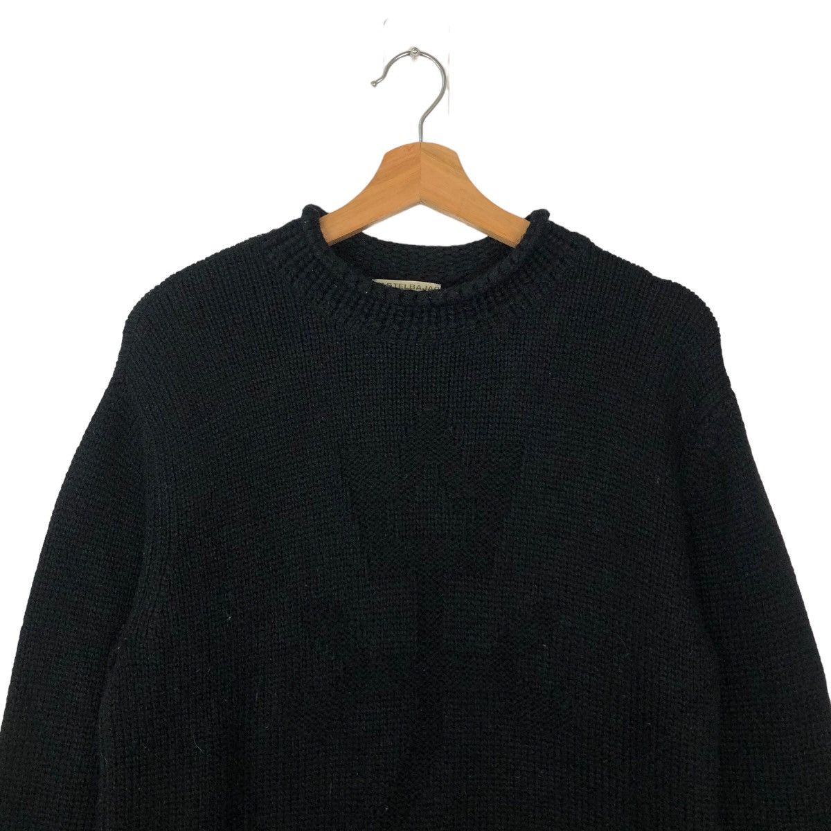 Japanese Brand VINTAGE KNIT SWEATSHIRT ICONIC BLACK COLOUR CASTELBAJAC Size US M / EU 48-50 / 2 - 2 Thumbnail