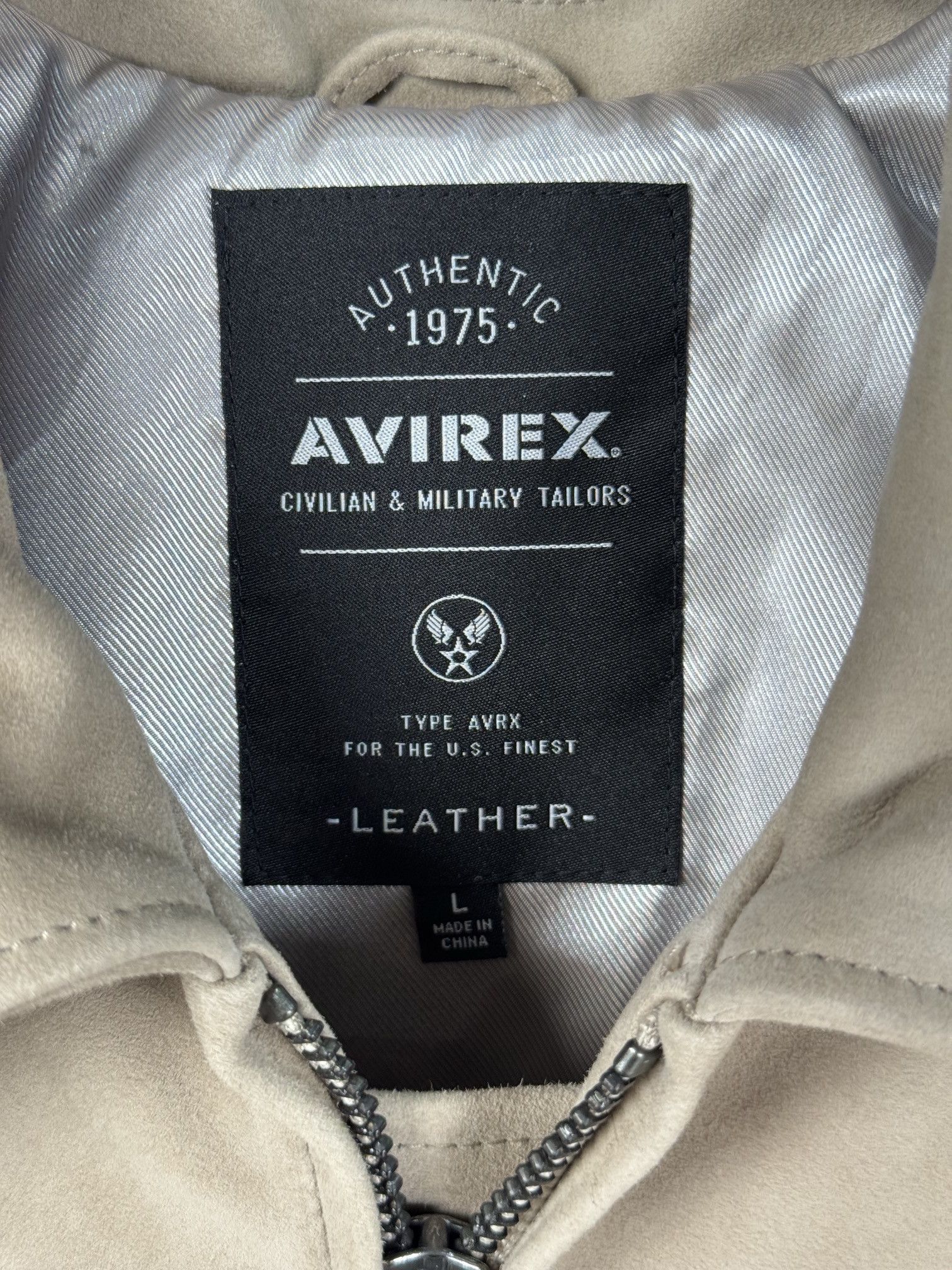 Avirex SUEDE ICON JACKET Size US M / EU 48-50 / 2 - 10 Thumbnail