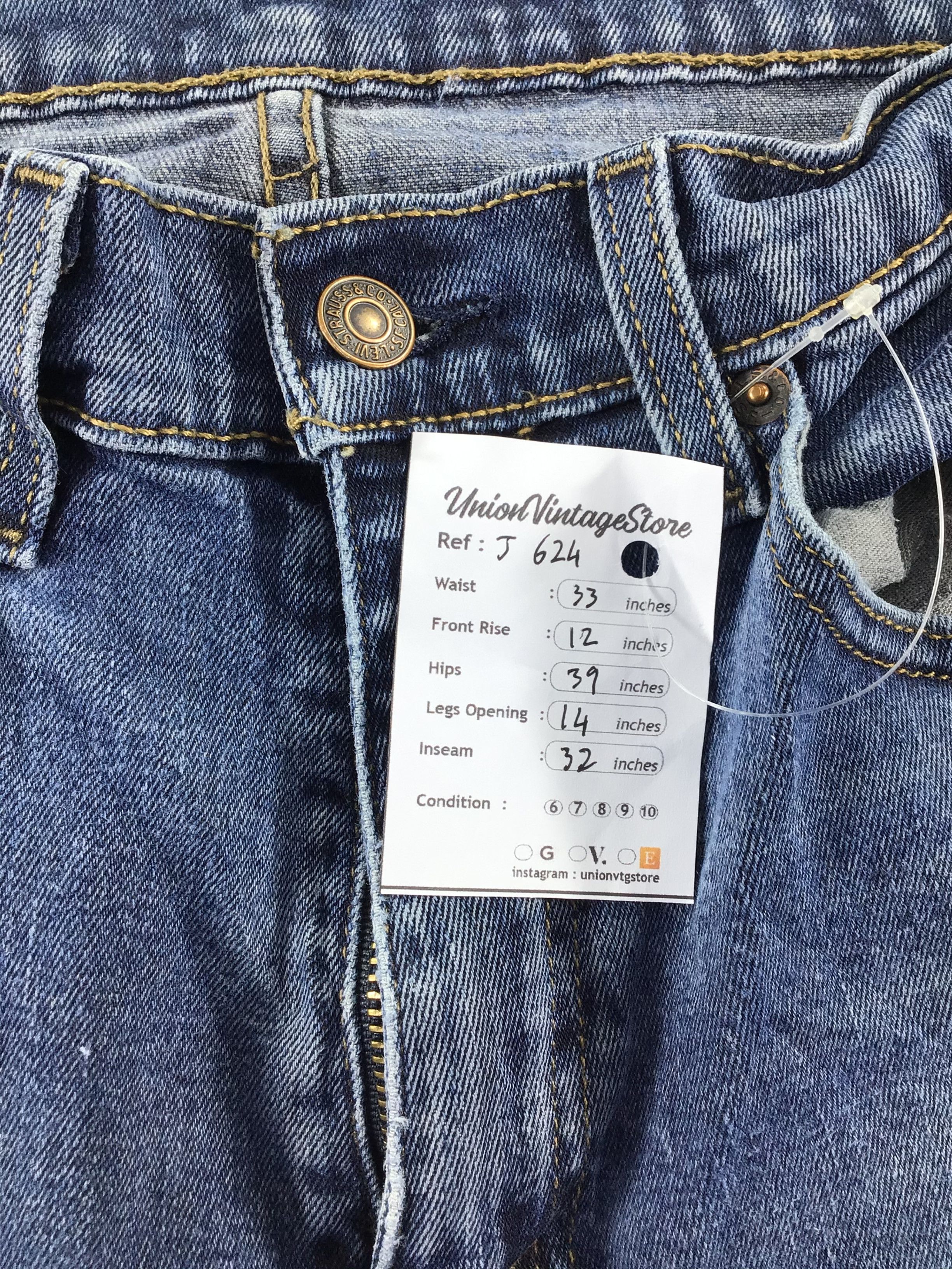 Levi's Vintage Levis 505 Jeans-J624 Size US 33 - 13 Thumbnail