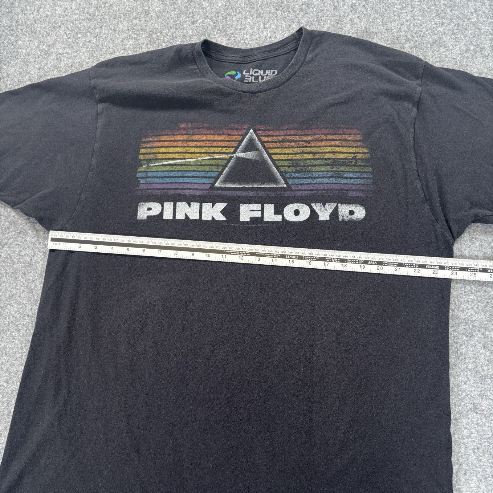 Liquid Blue Liquid Blue Pink Floyd Dark Side Of Moon Shirt Mens XXL 2012 Size US XXL / EU 58 / 5 - 6 Thumbnail