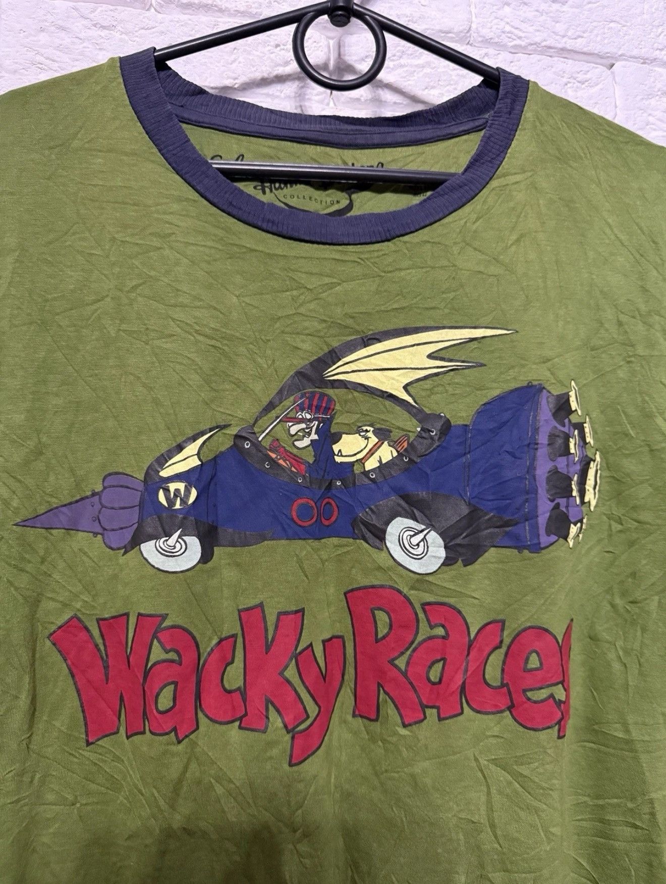 Other Vintage Hanna Barbera Wacky Races Double Sleeve Longsleeve Size US XL / EU 56 / 4 - 3 Thumbnail