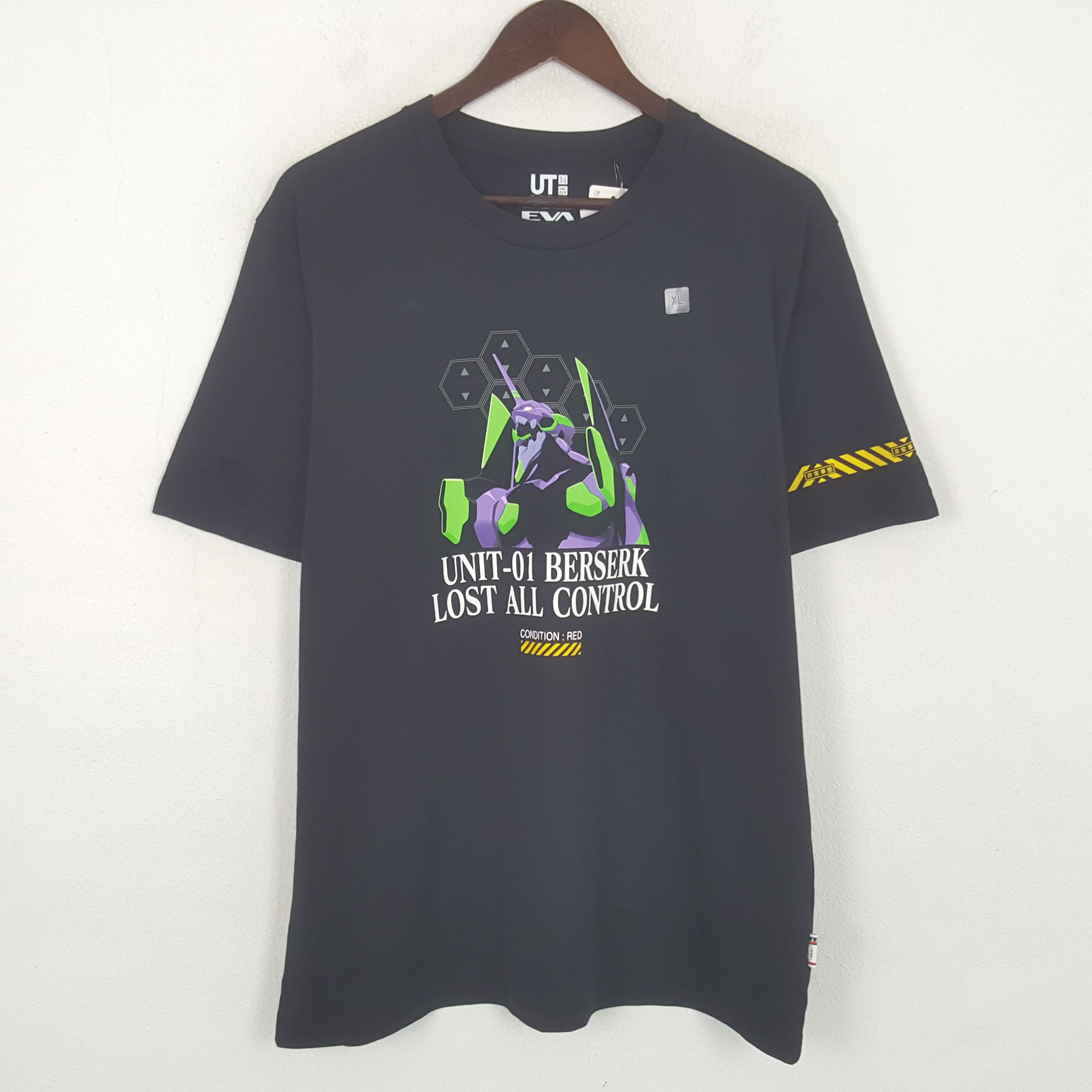 Anime NEON Evangelion Unit -01 Berserk Lost All Control Tshirt Size US XL / EU 56 / 4 - 1 Thumbnail